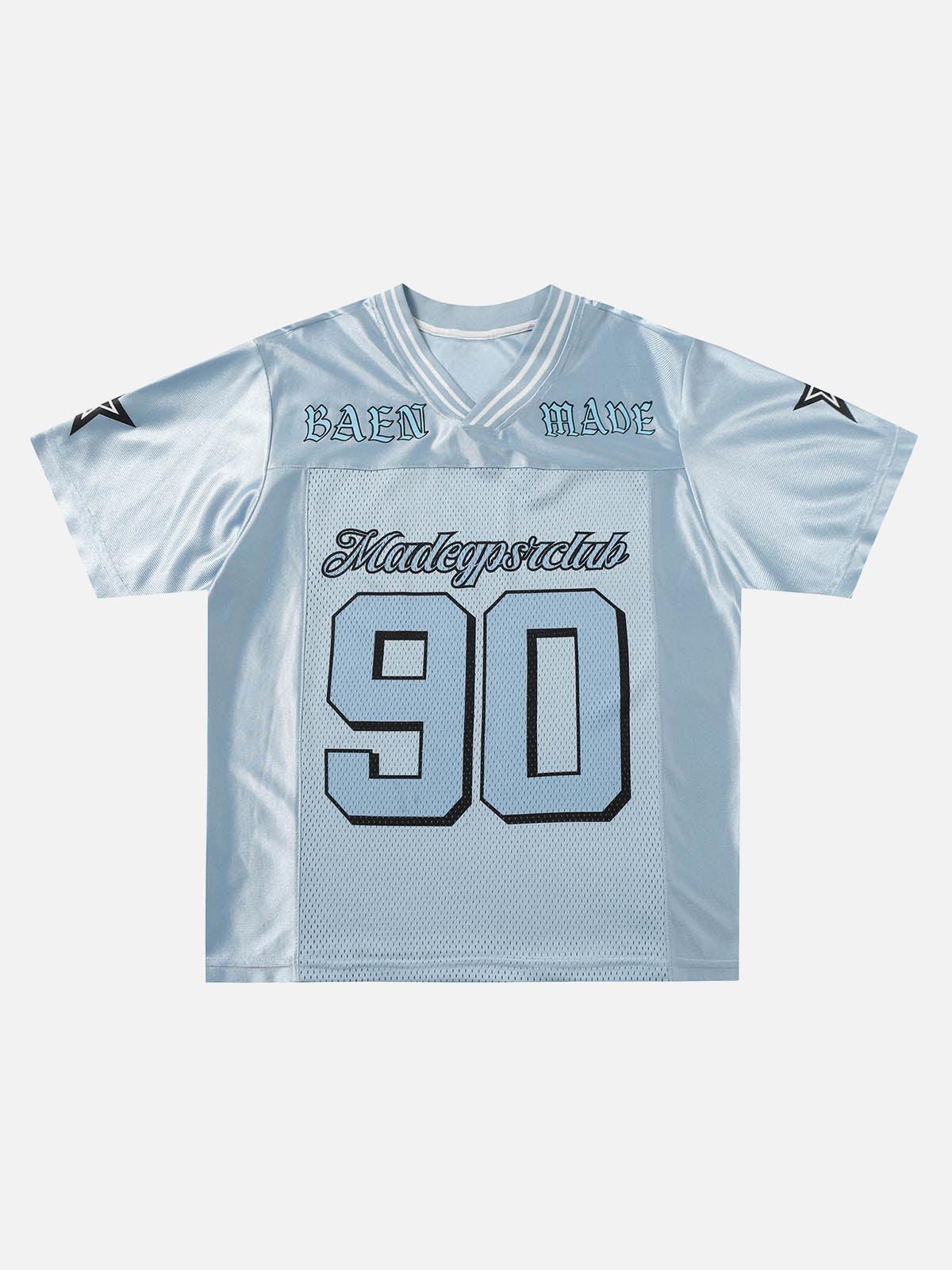 TALISHKO NO.90 Jersey V-Neck T-Shirt