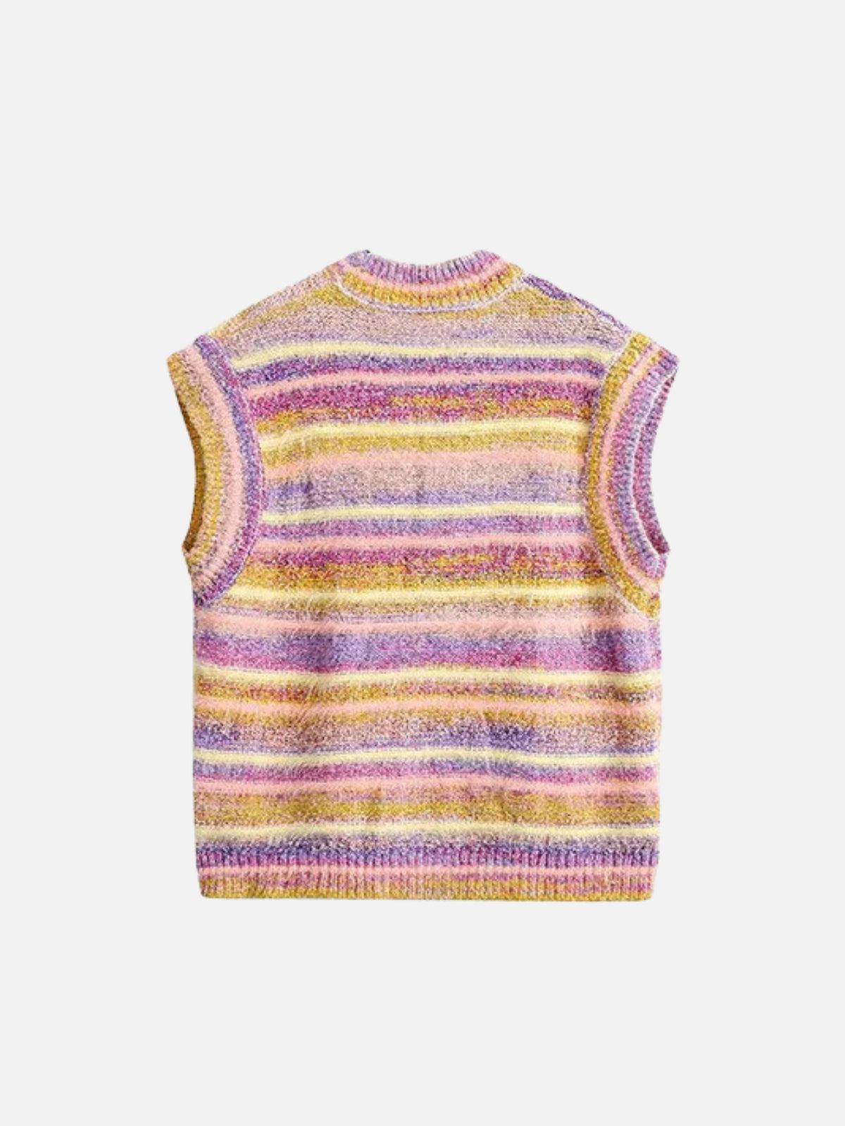 TALISHKO Vintage Gradient Sweater Vest