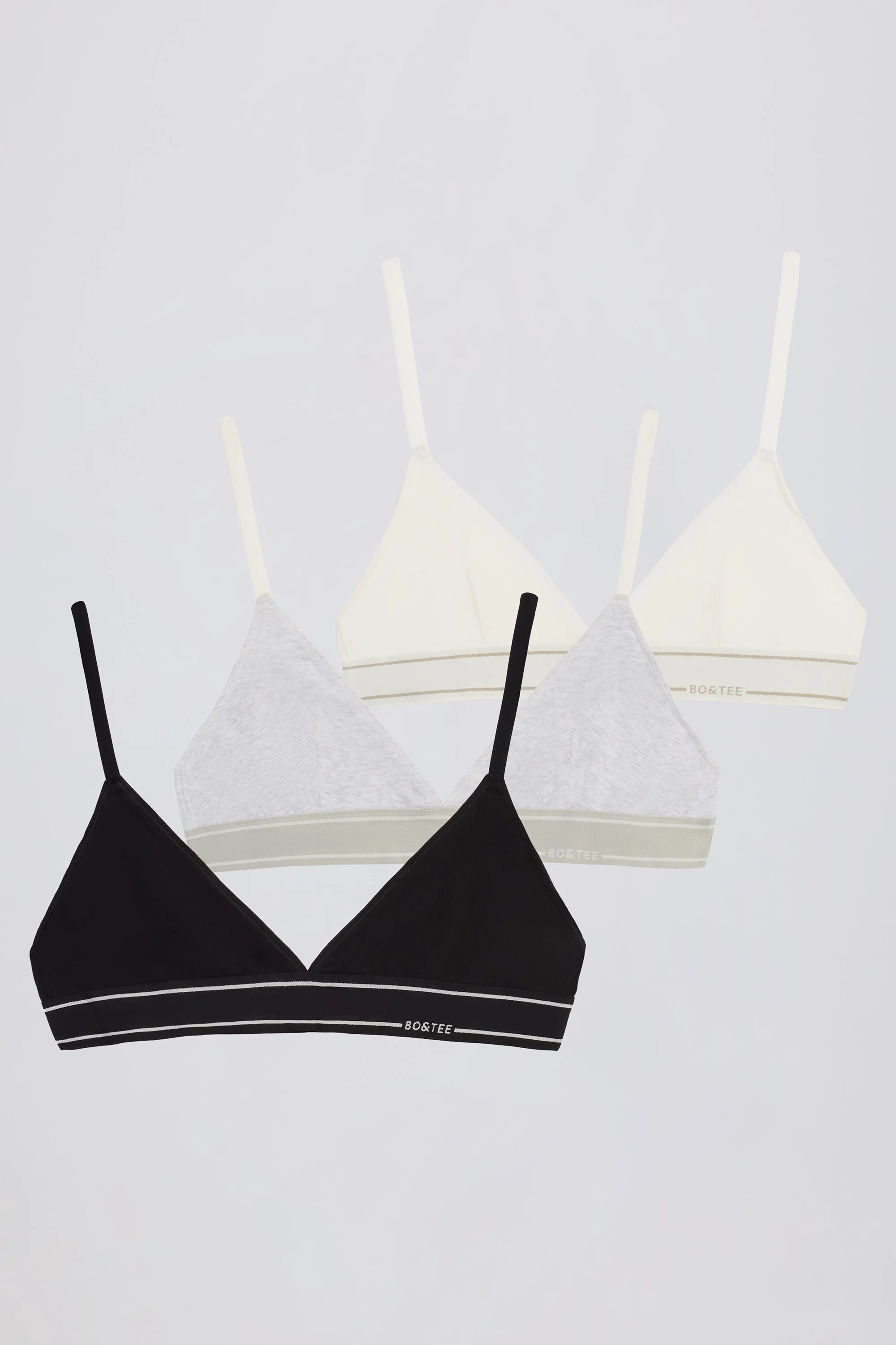 Triangle Bralette Bundle in Multi
