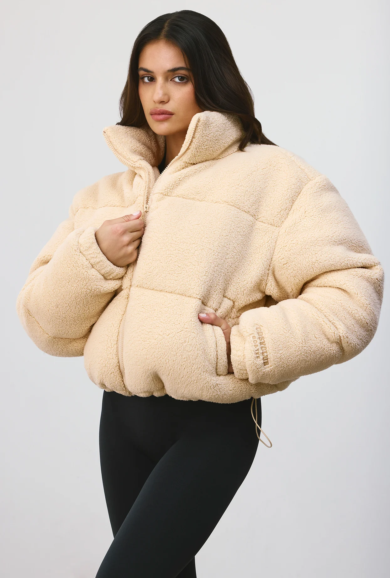 Puffer Jacket in Cashmere