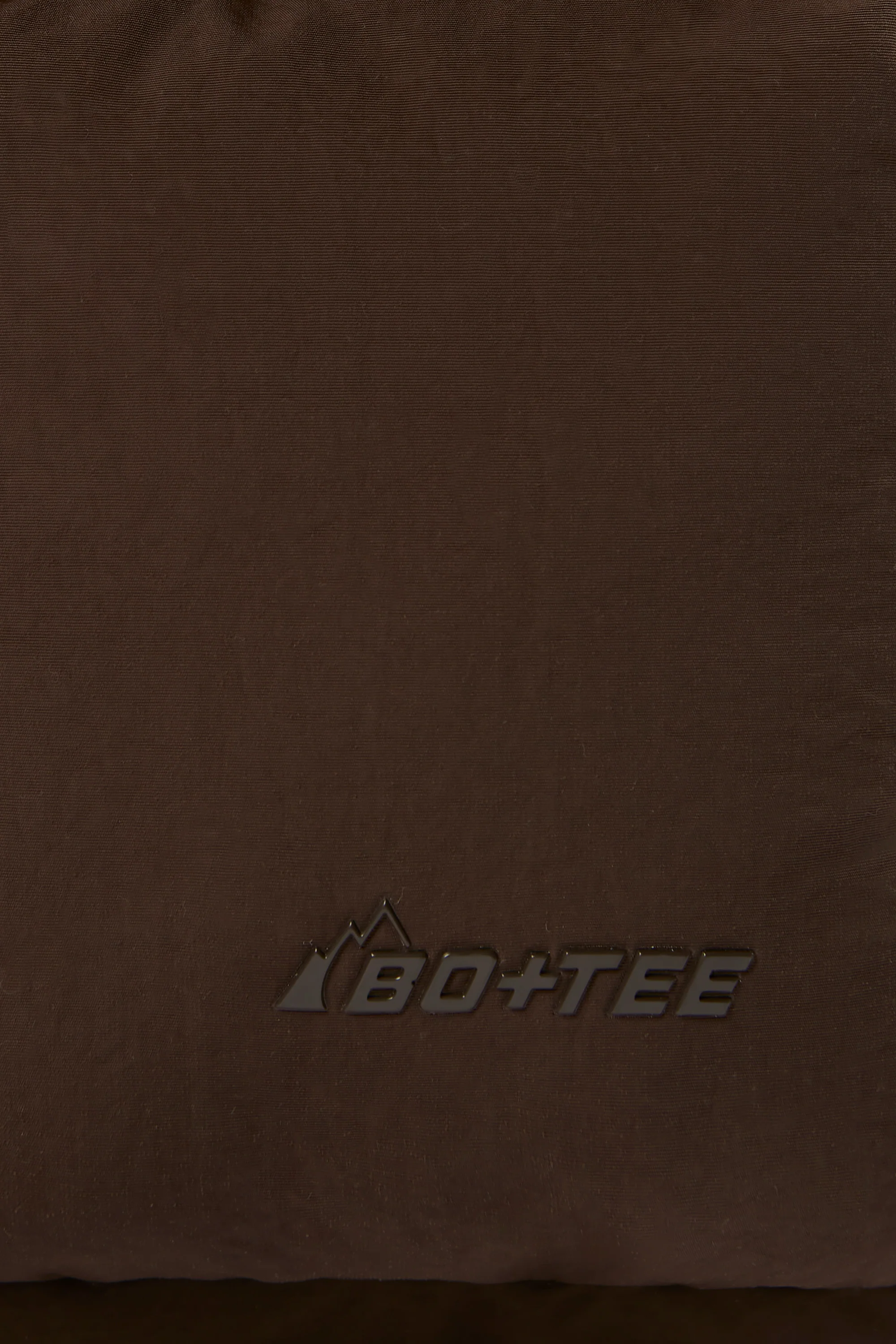 Quilted Puffer Bag in Mahogany