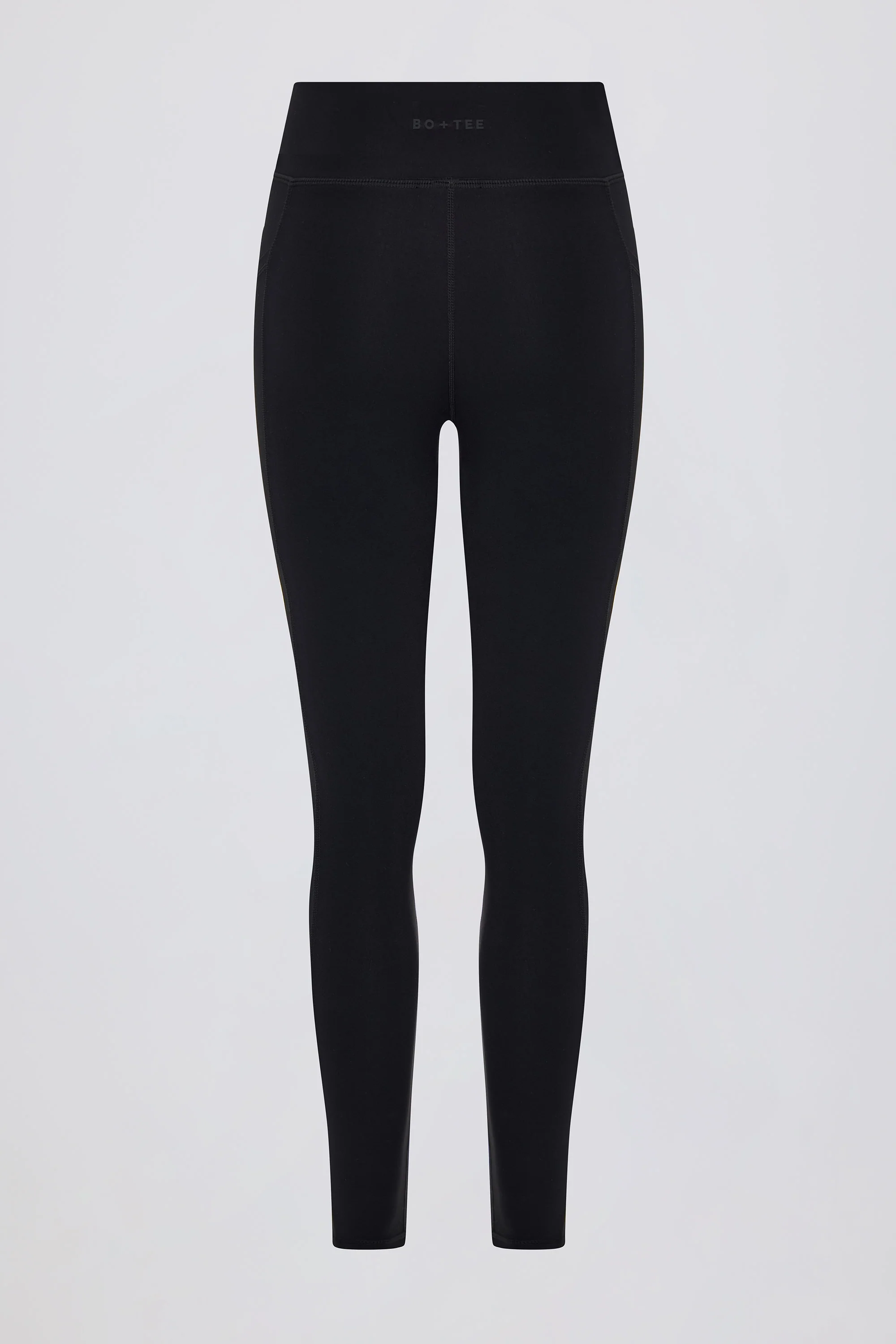 Soft Active Crossover Pocket Leggings in Black