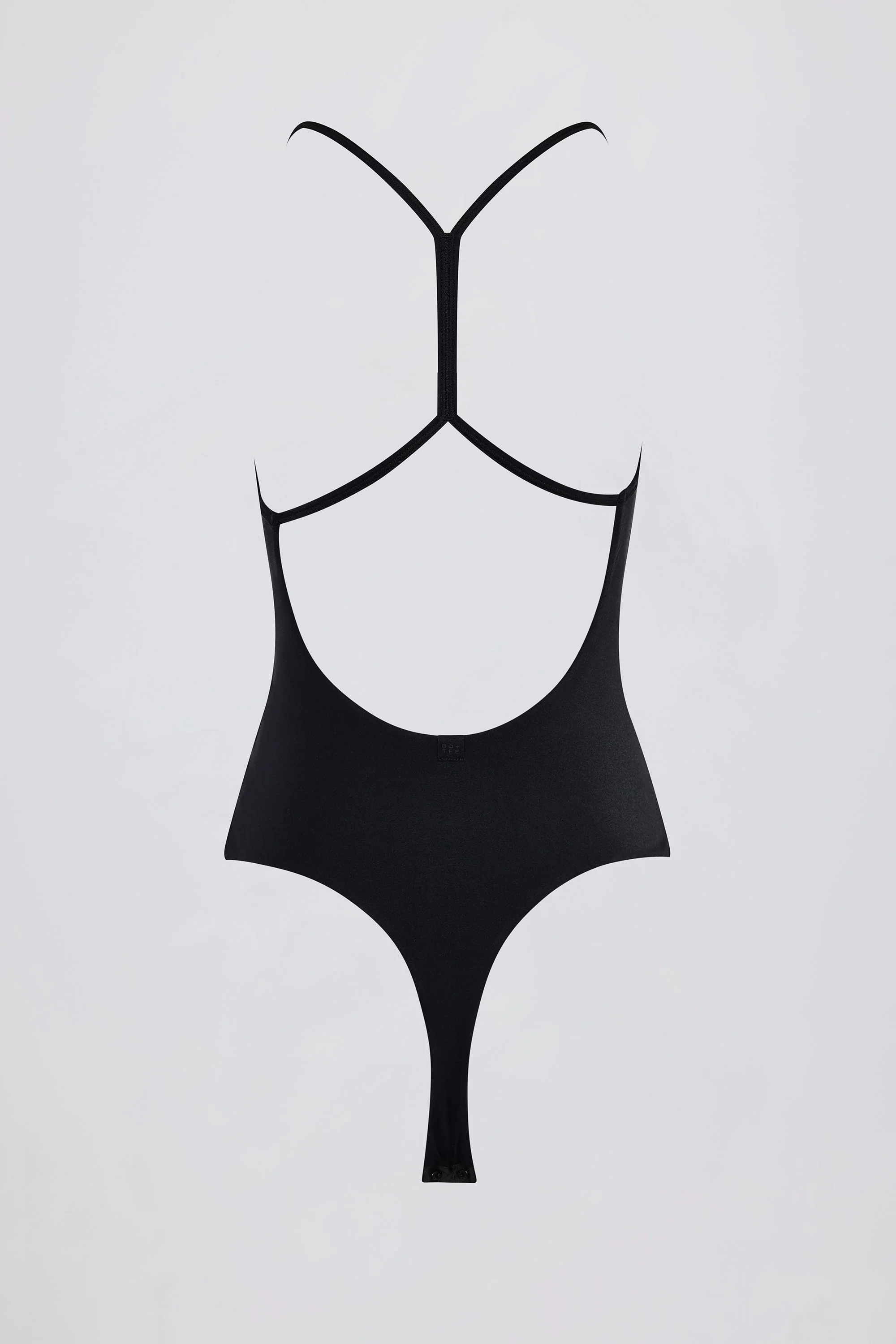 Cut-Out Bodysuit in Black