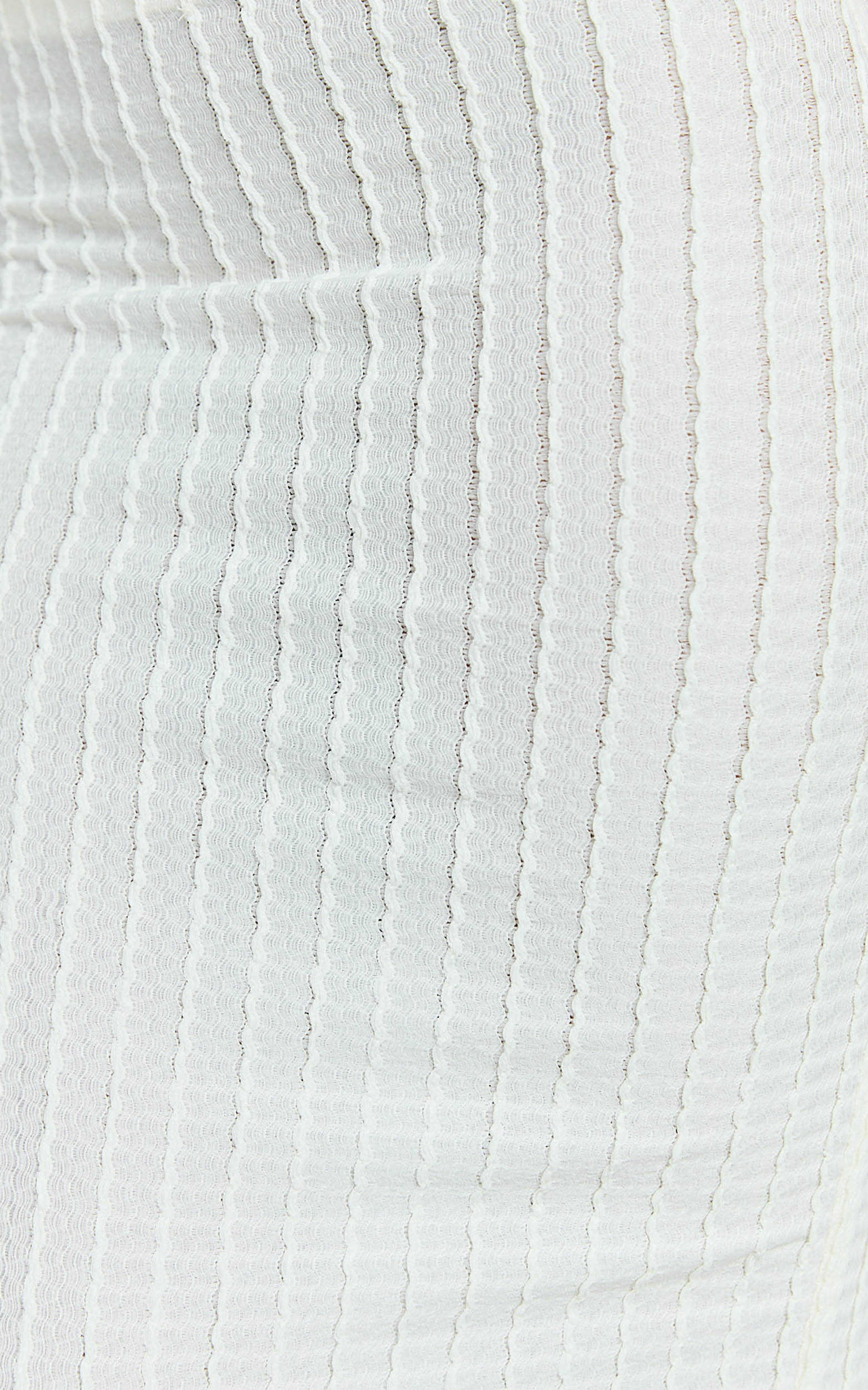 Billie Maxi Skirt - Column Textured Jersey Skirt in Off White