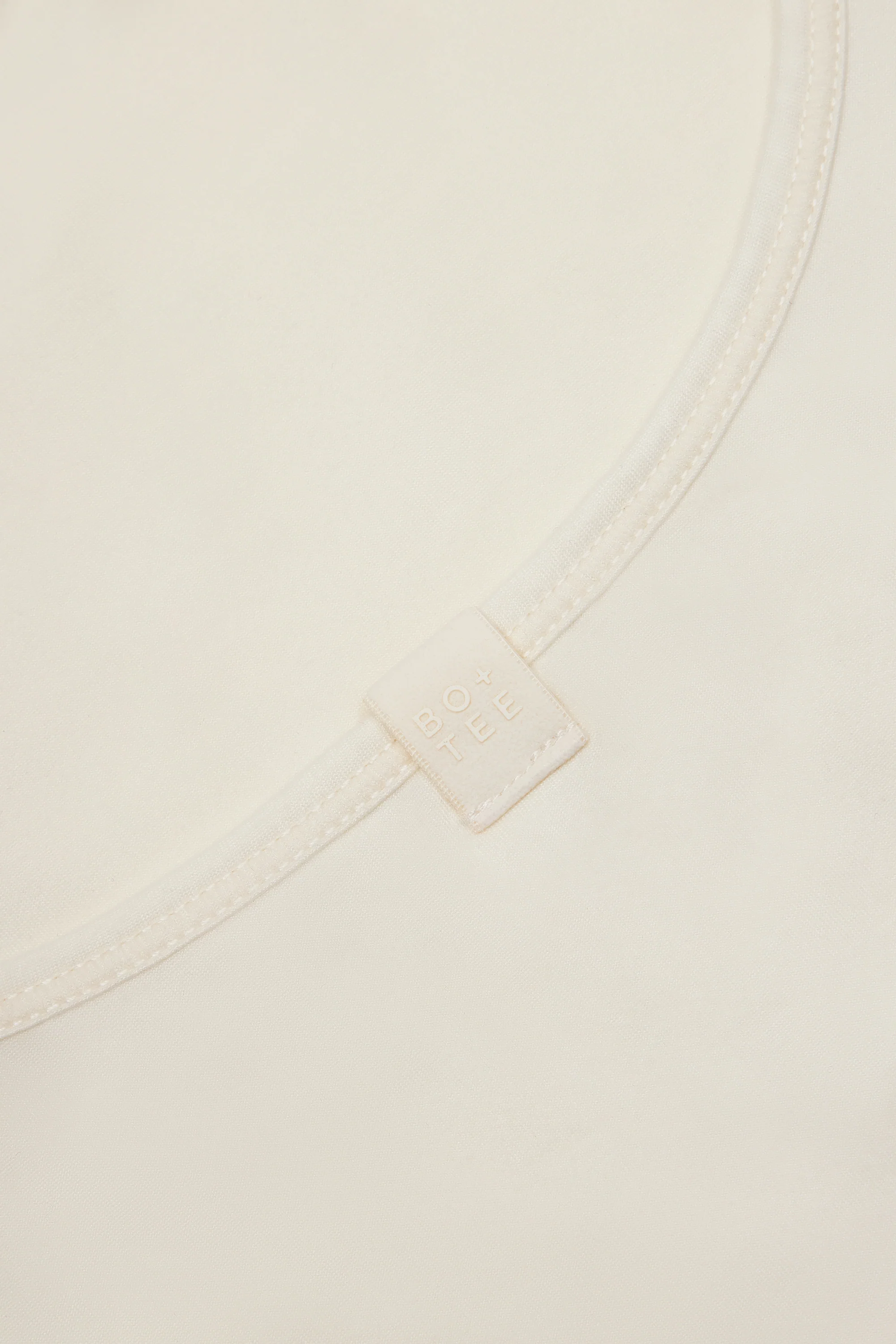 Cross-Back Tank Top in Cream