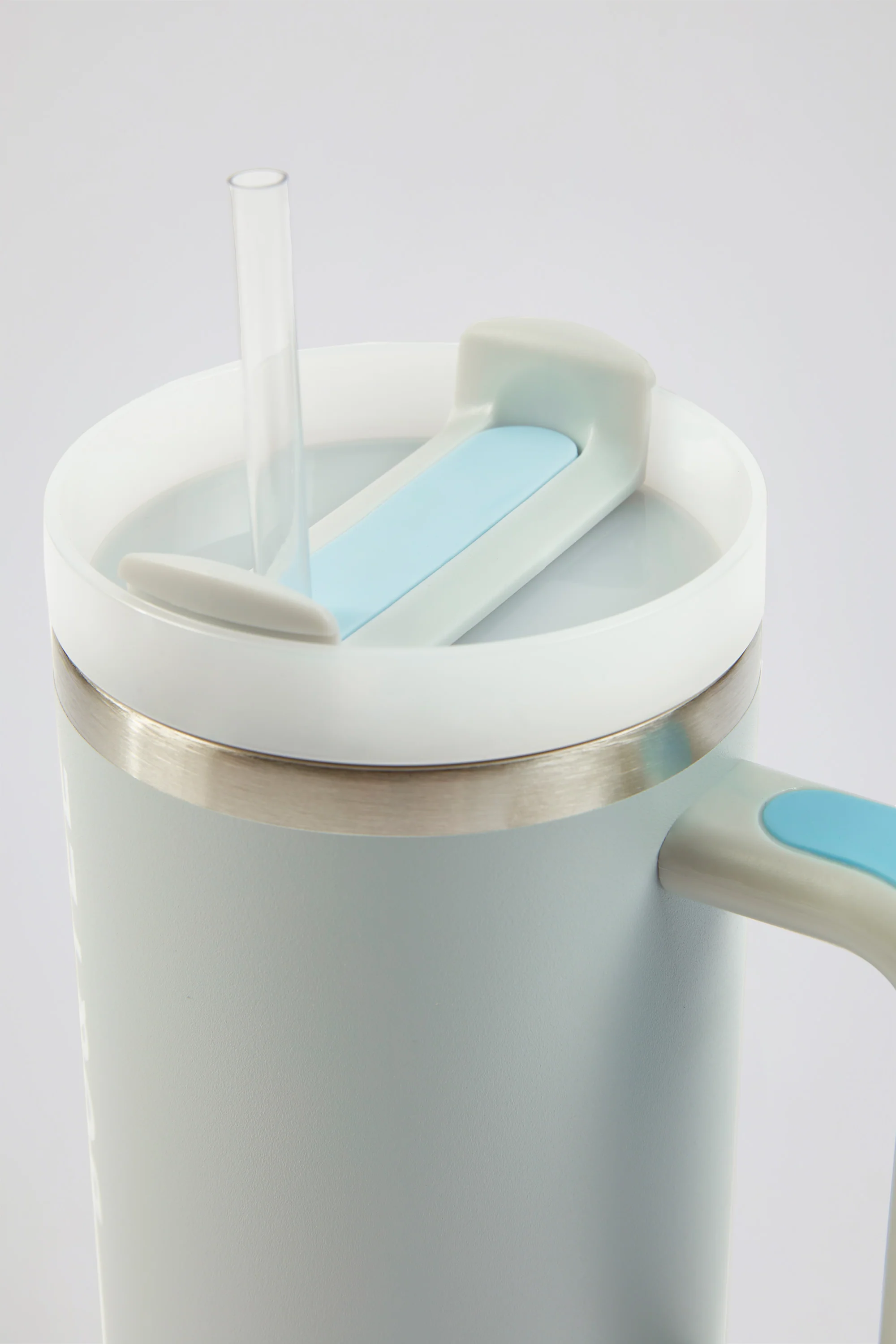 Stainless Steel Water Bottle in Light Blue