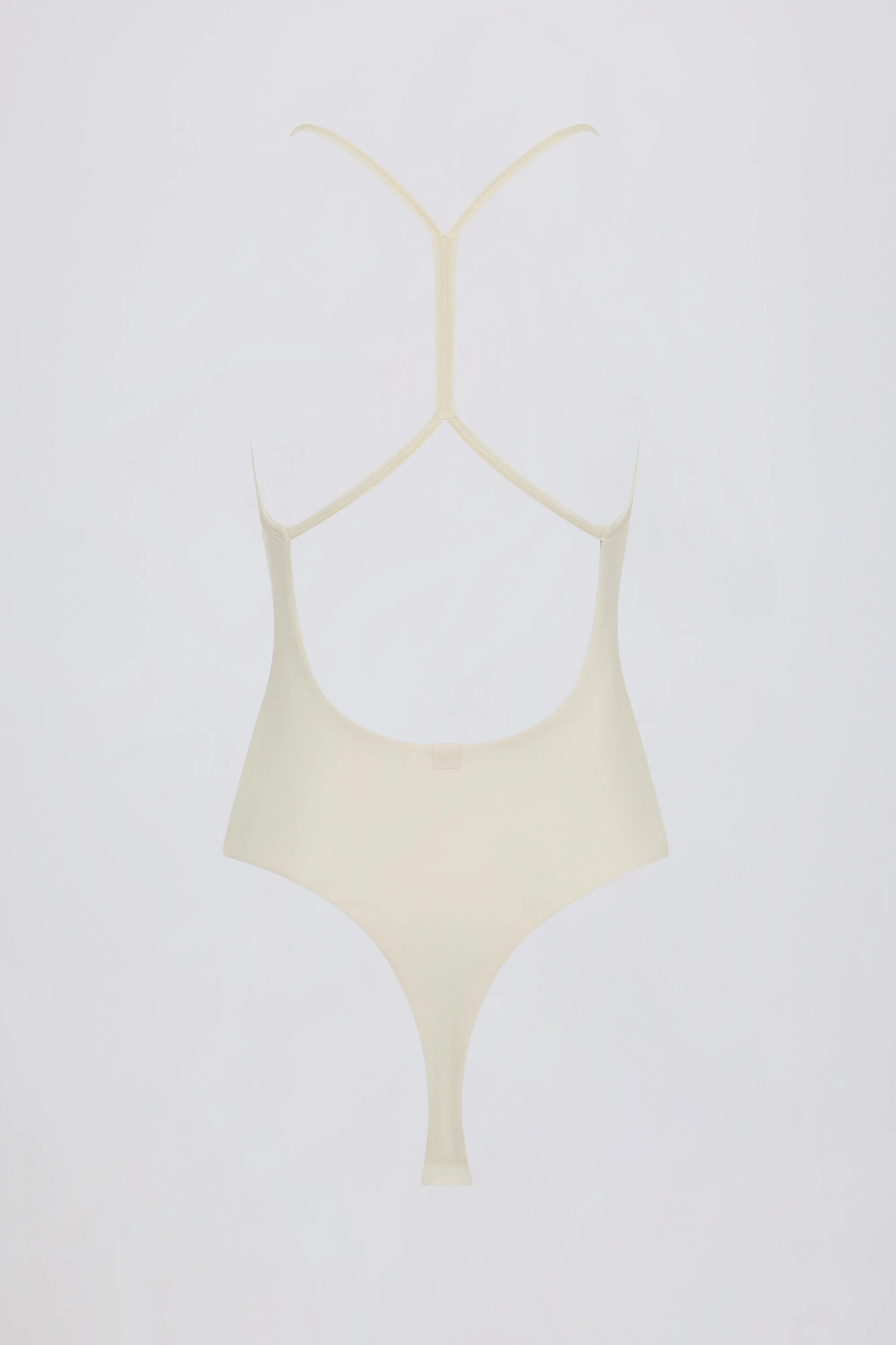 Cut-Out Bodysuit in Cream