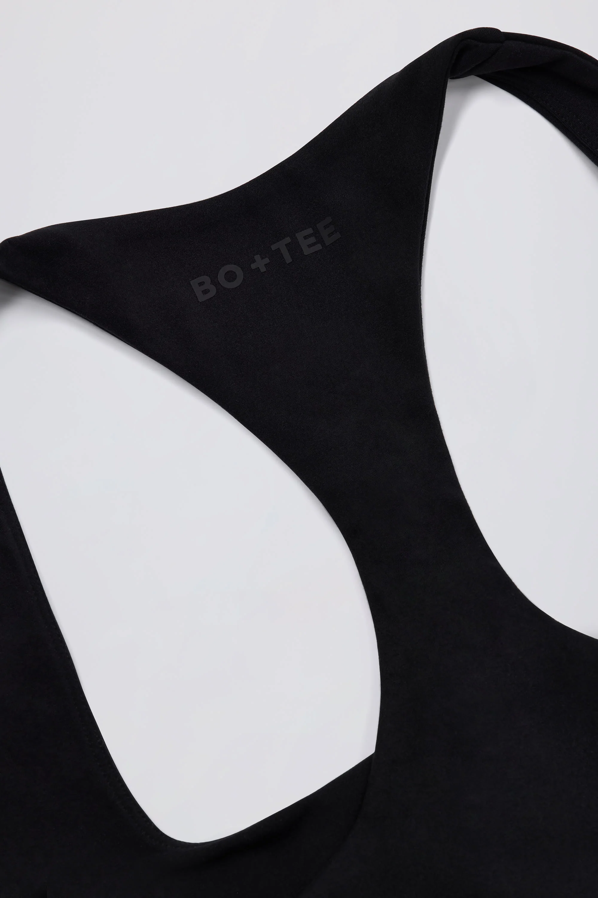 Soft Active Racerback Tank Top in Black