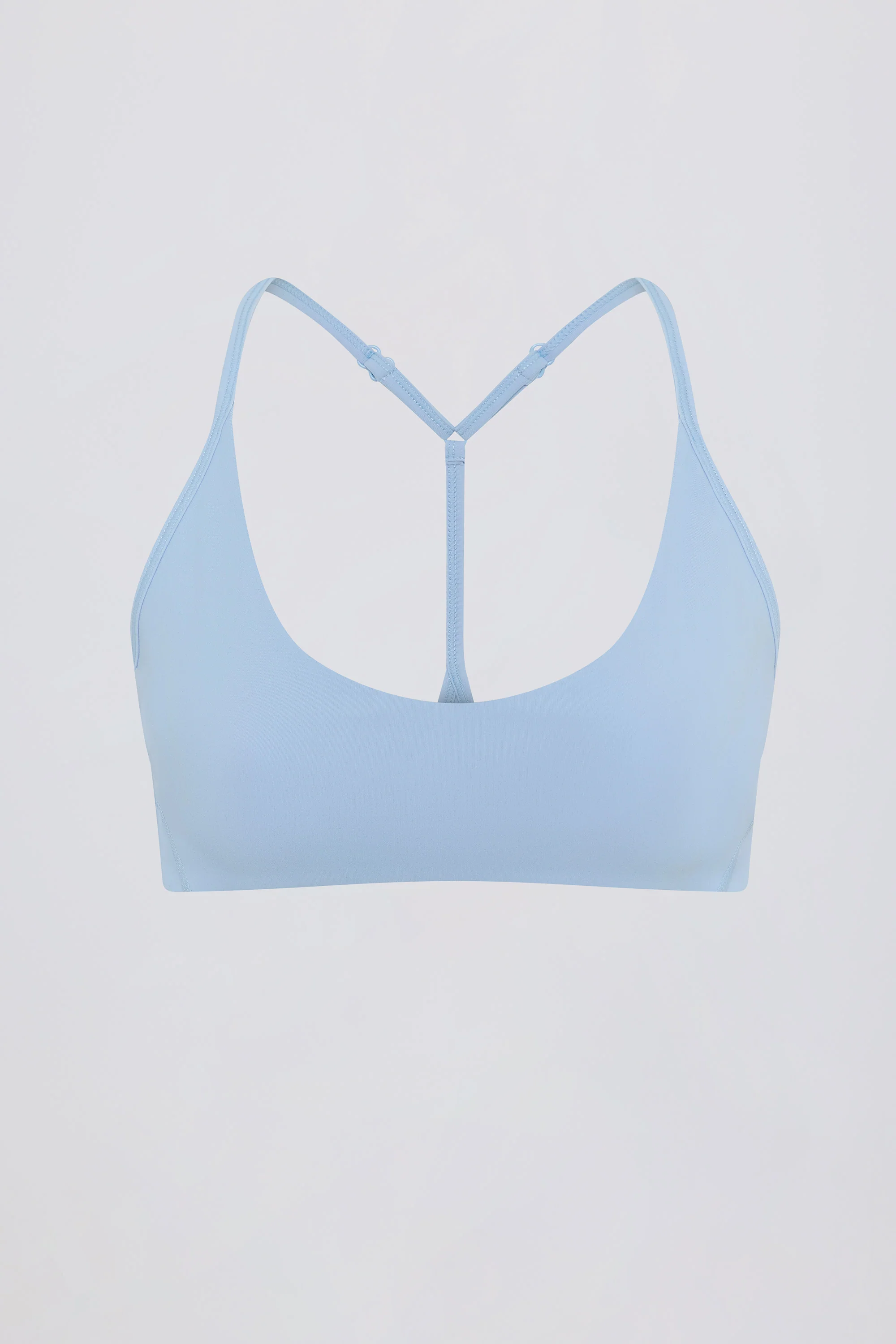 Soft Active Racerback Sports Bra in Sky