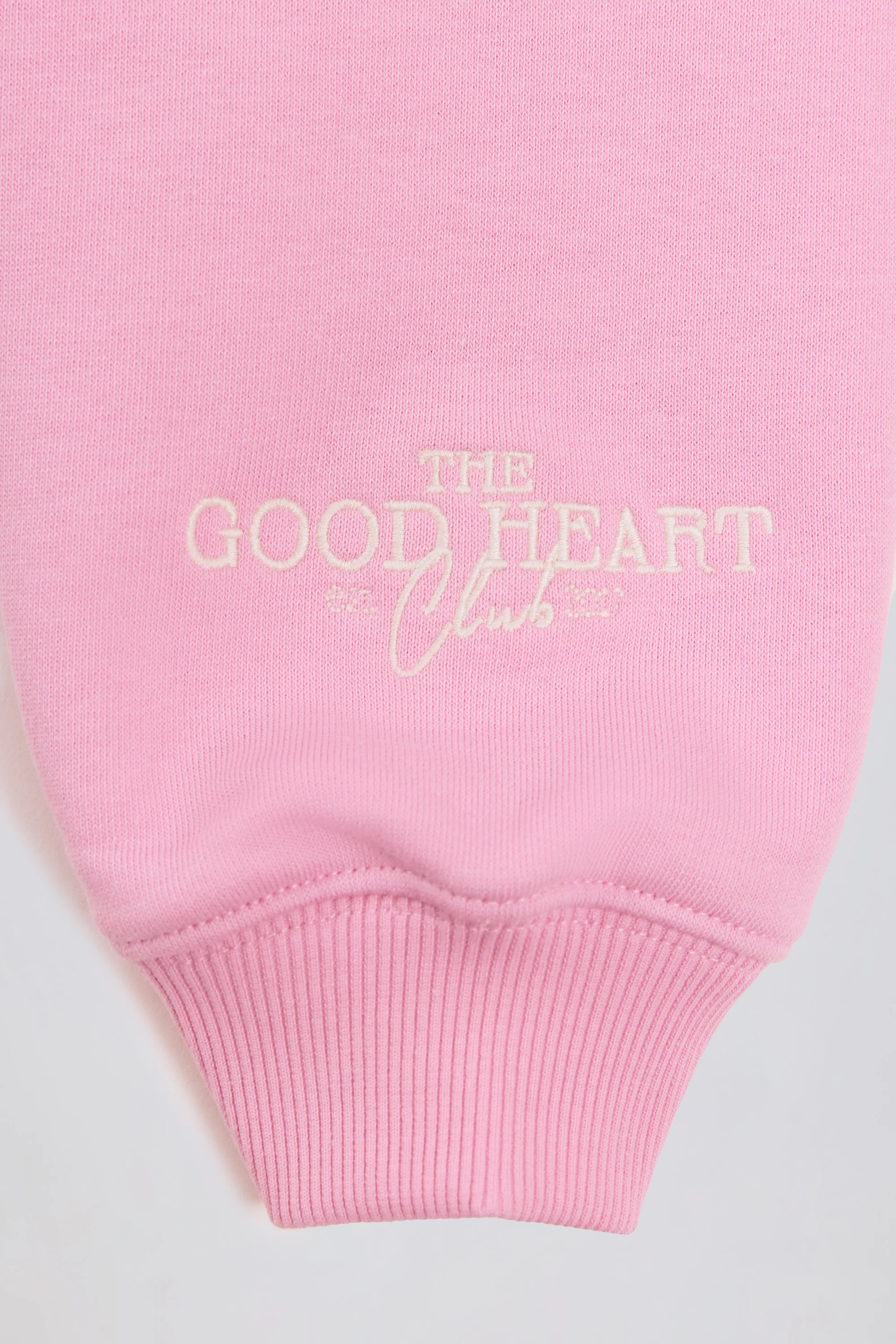 Oversized Hoodie in Baby Pink