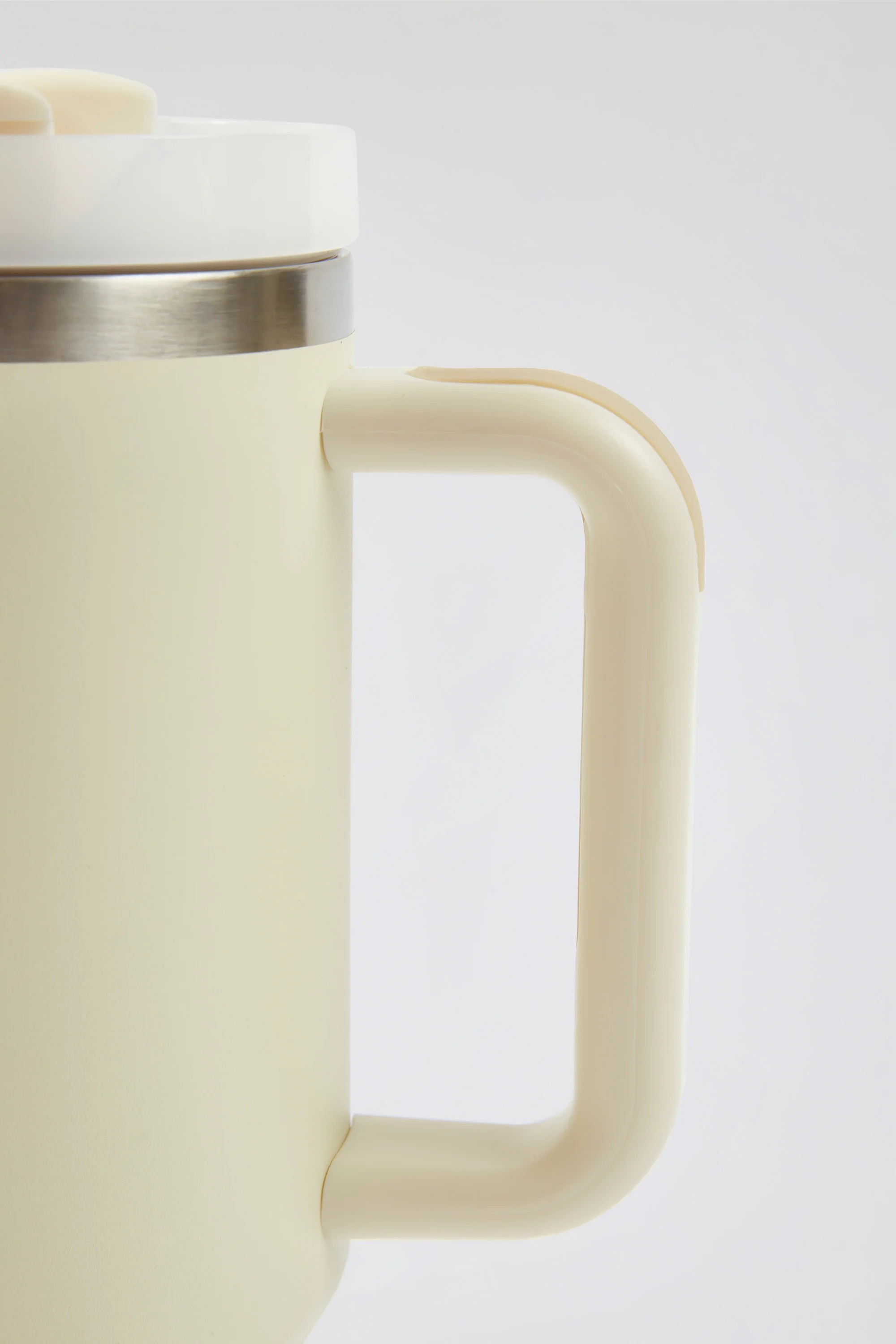 Stainless Steel Water Bottle in Cream