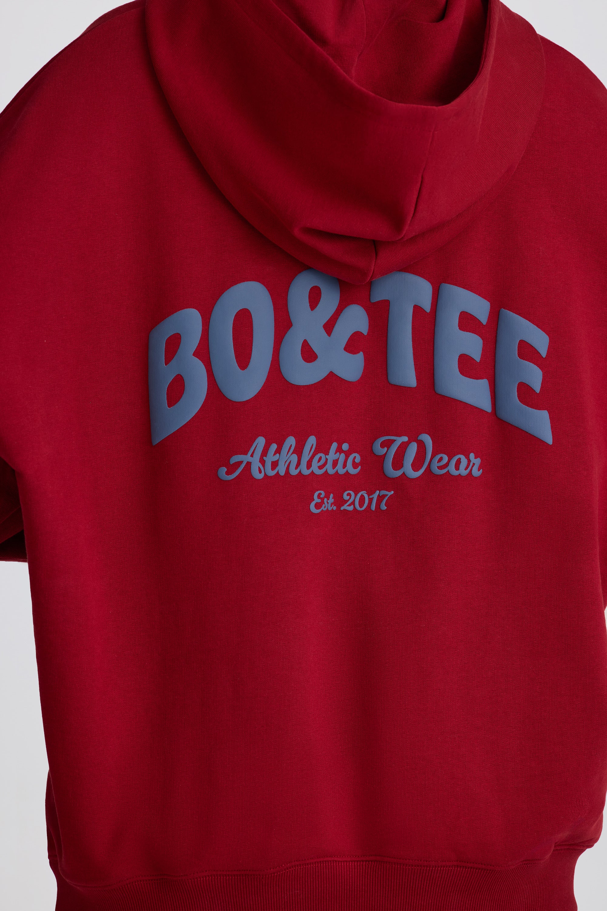 Oversized Hoodie in Burgundy