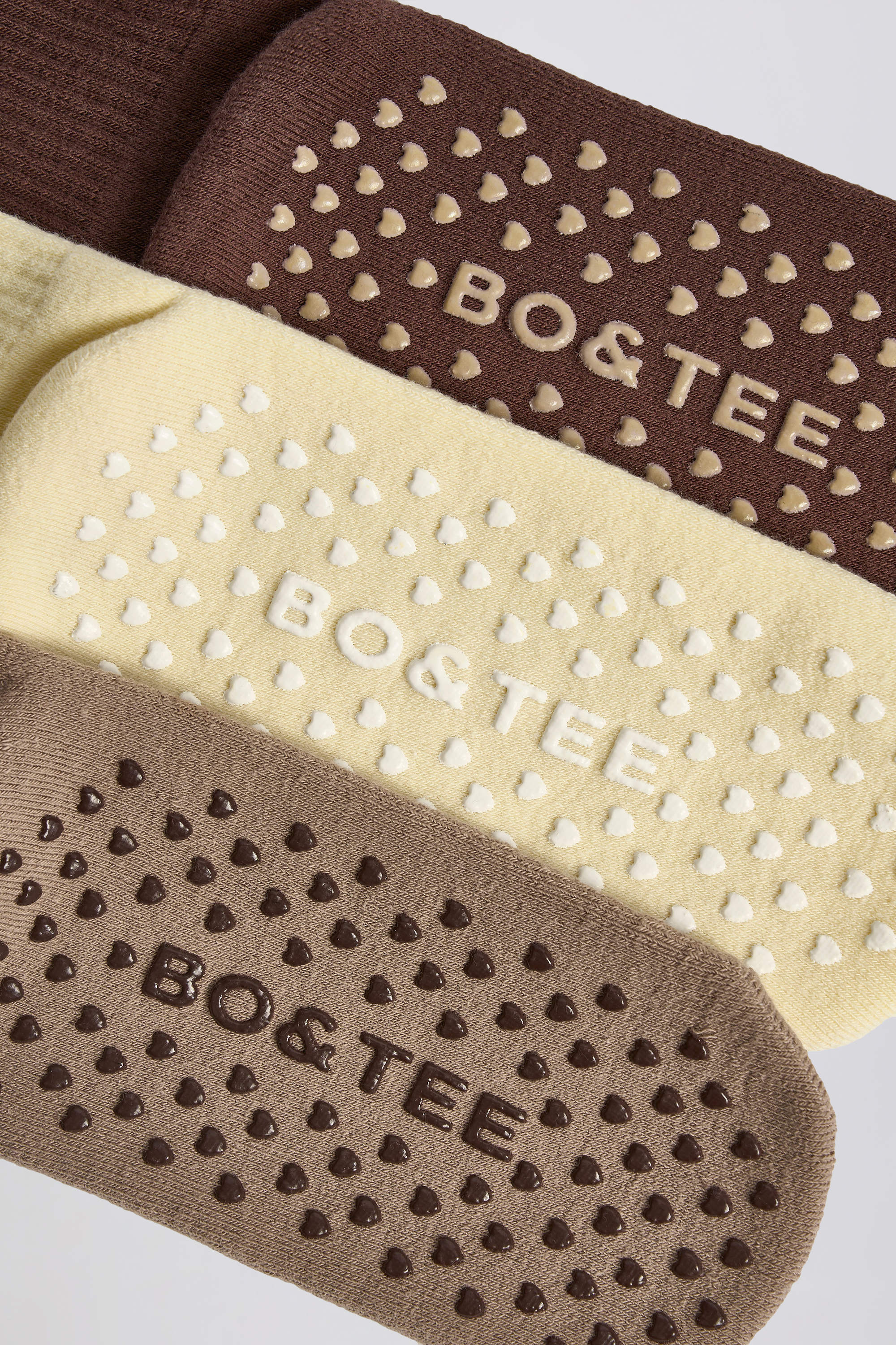 Pilates Sock Bundle in Multi Mocha