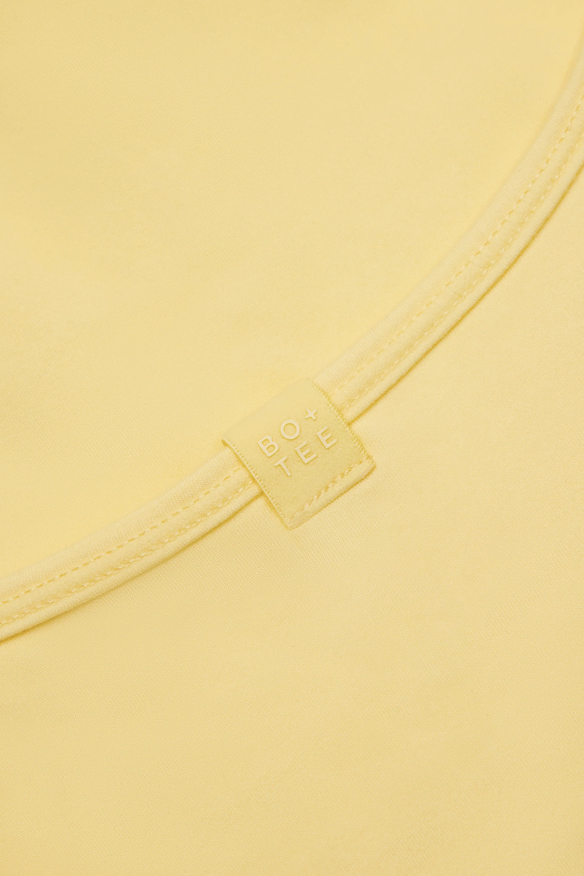 Cross-Back Tank Top in Lemon