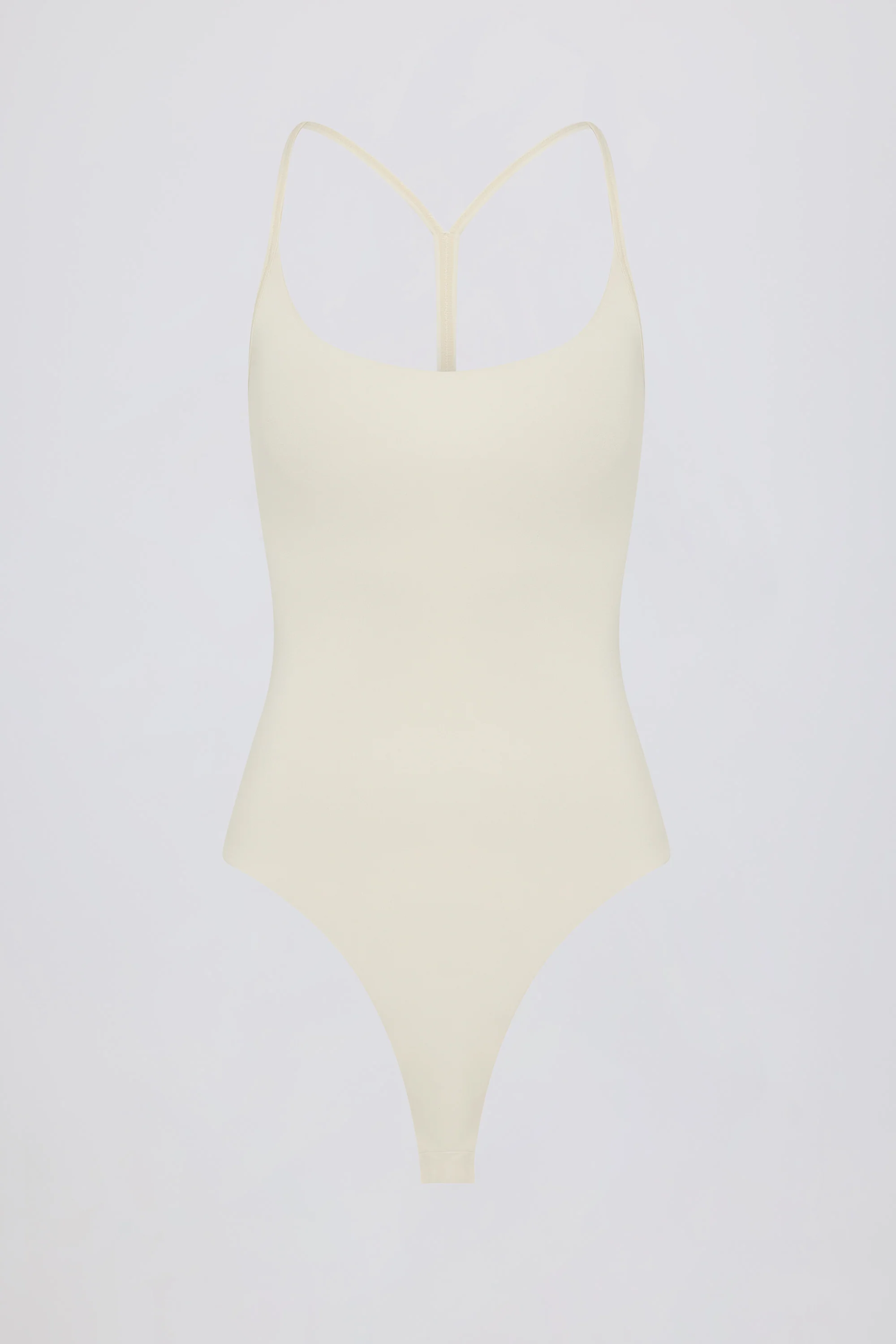 Cut-Out Bodysuit in Cream