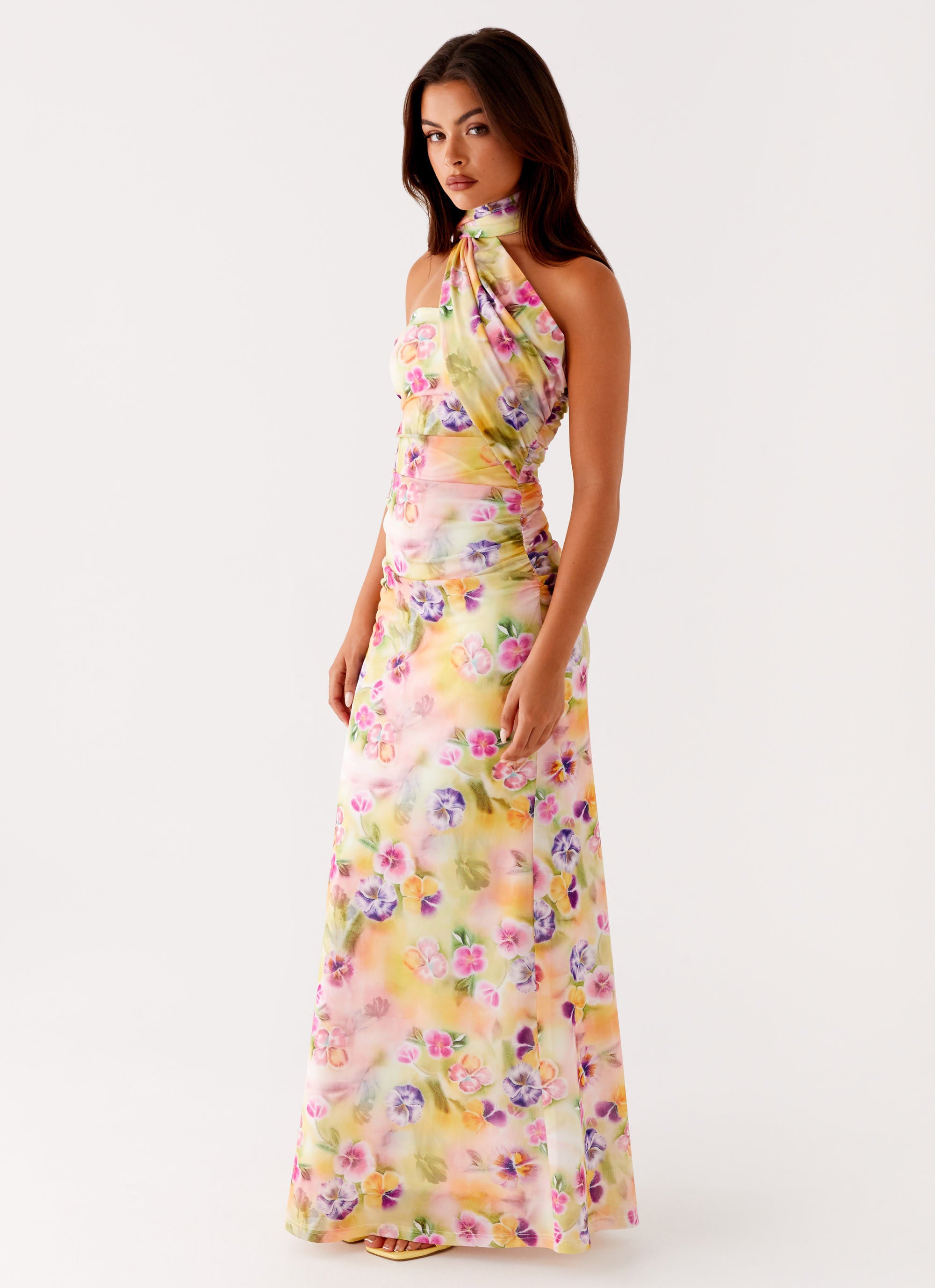 Songbird Maxi Dress - Sunburst Floral