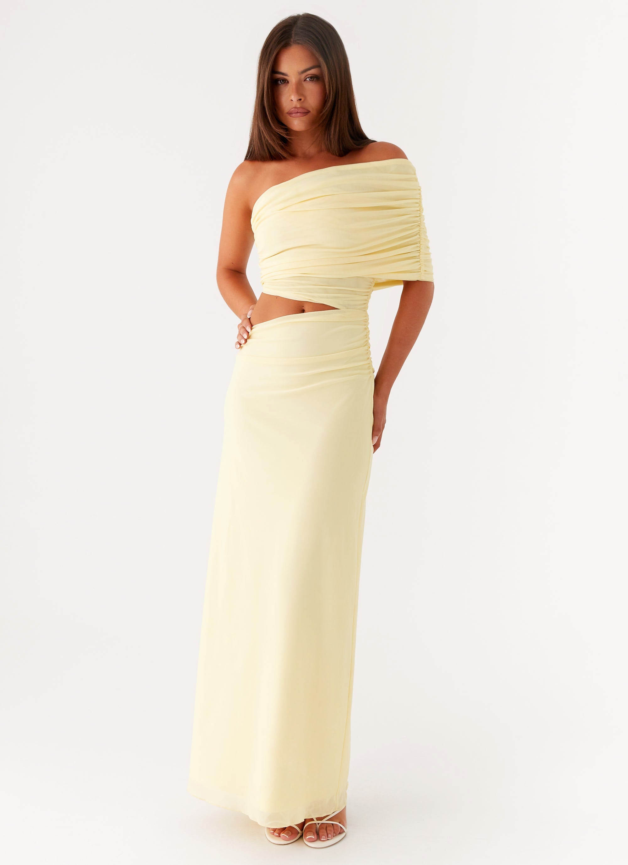 Gillian Maxi Dress - Yellow