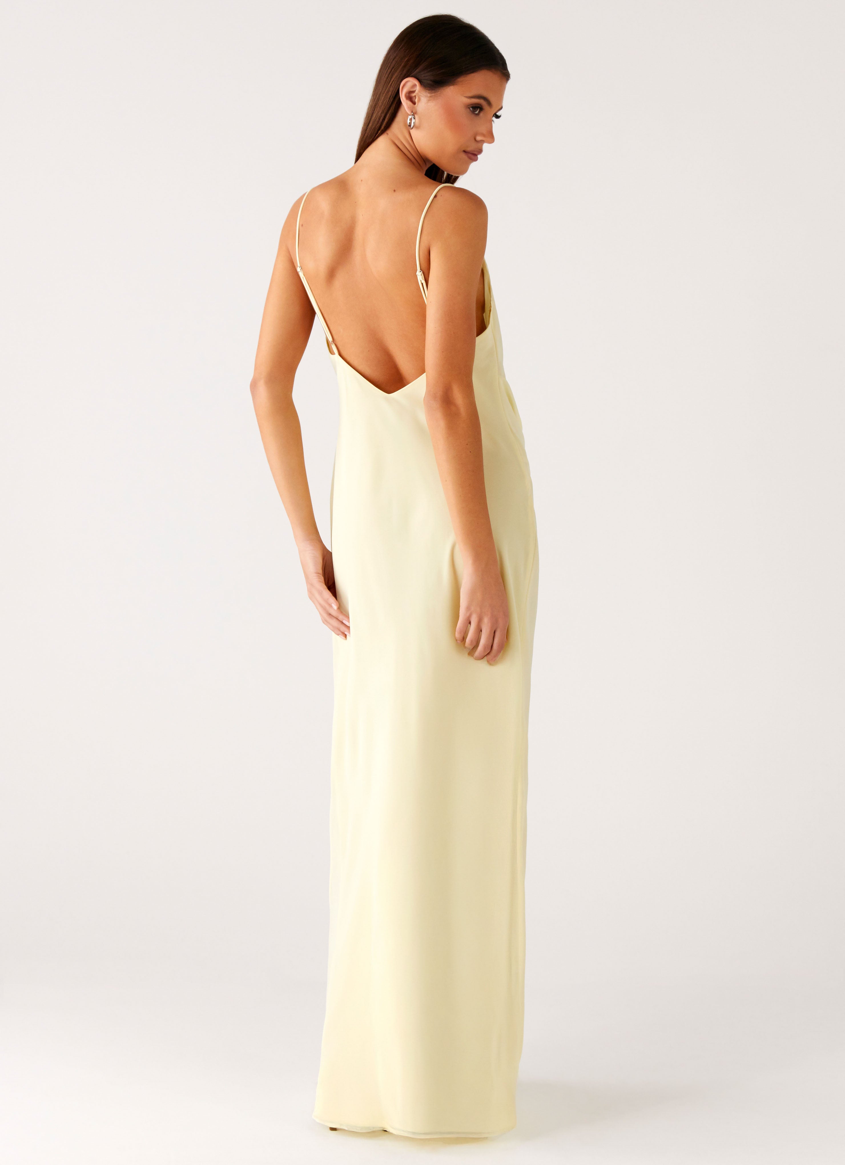 Oliana Maxi Dress - Yellow