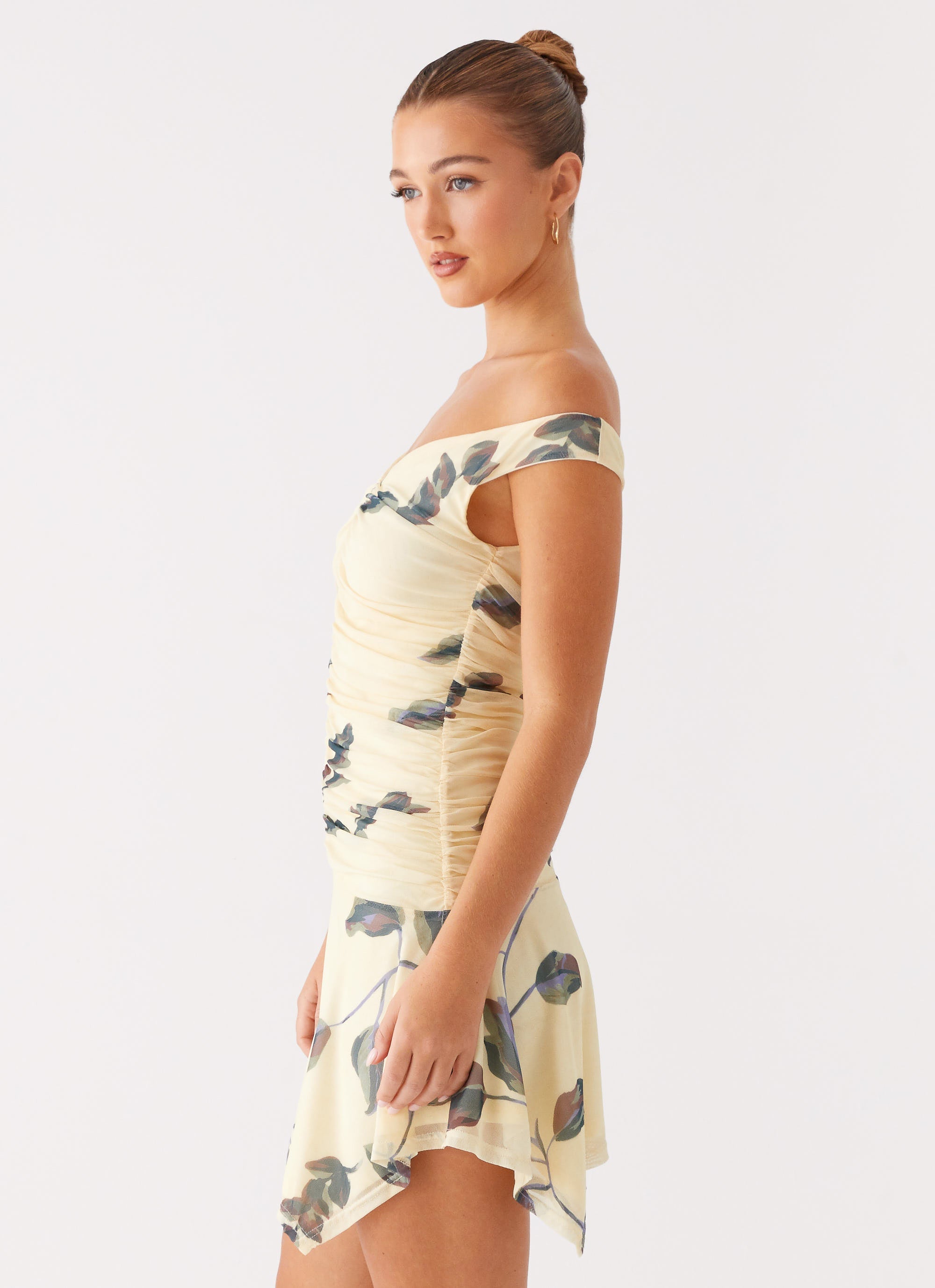 Josette Mini Dress - Buttercream Bliss