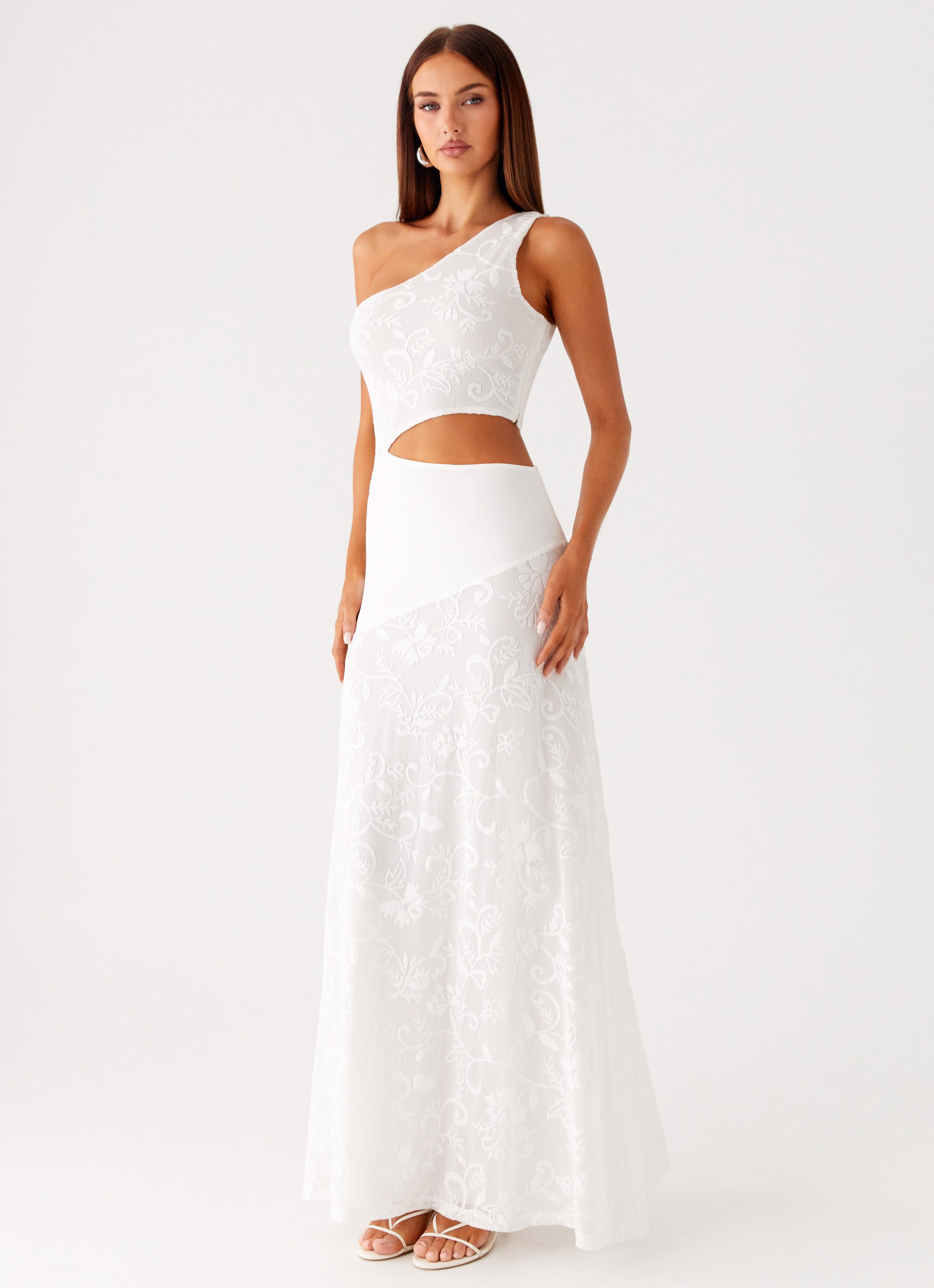 More Than Maybe Maxi Dress - White