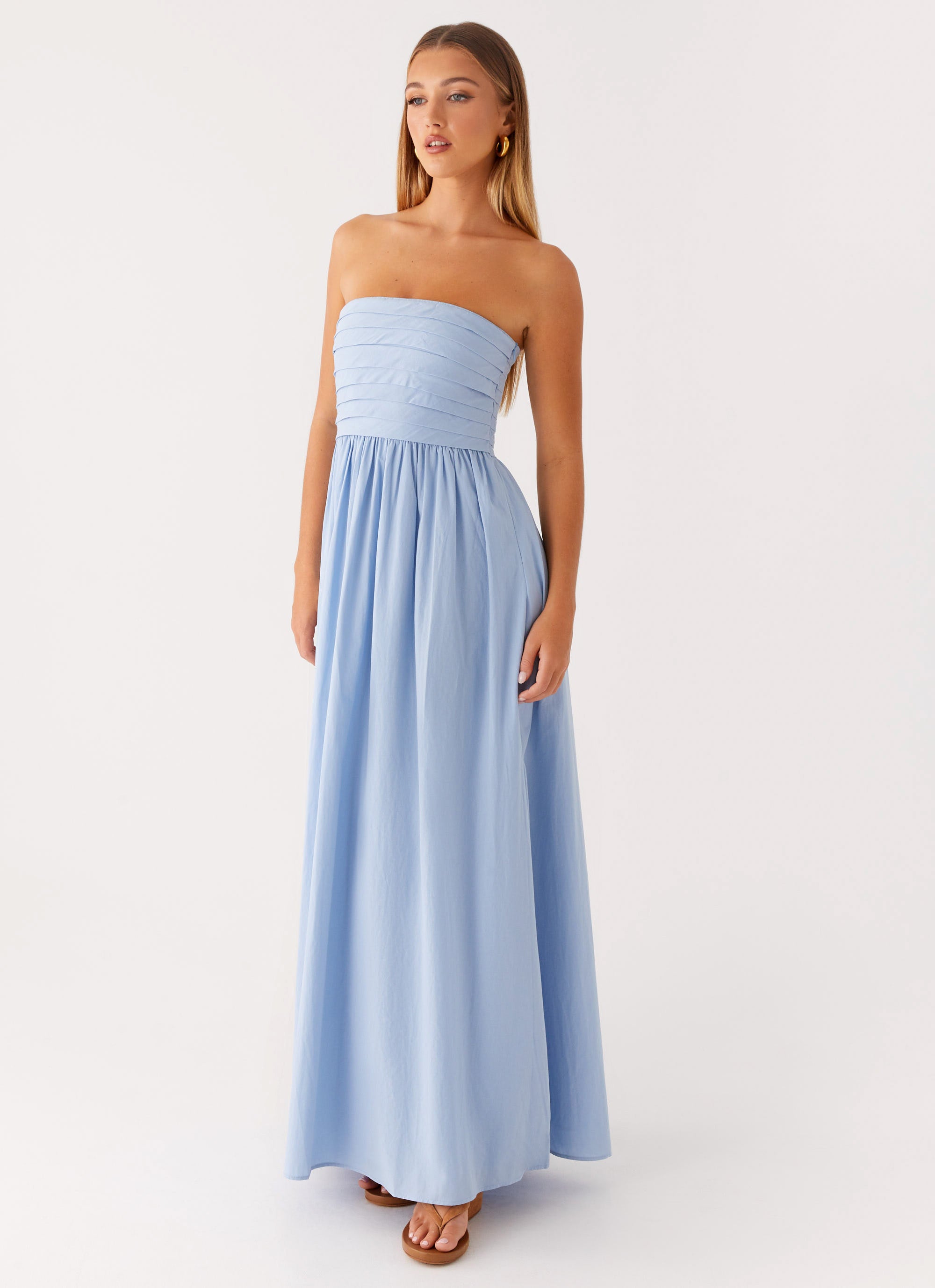Tamia Maxi Dress - Blue