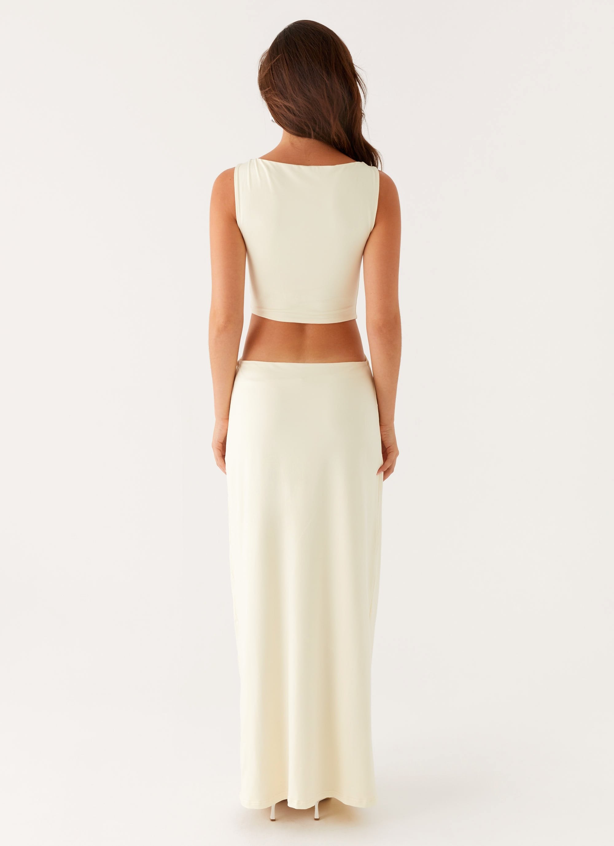 Lilabelle Twist Maxi Dress - Yellow