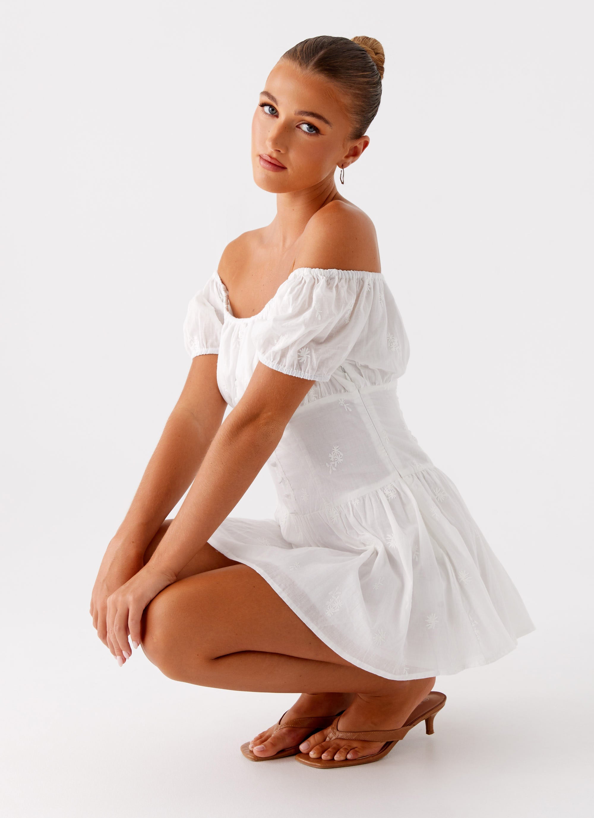 Anthem Mini Dress - Ivory