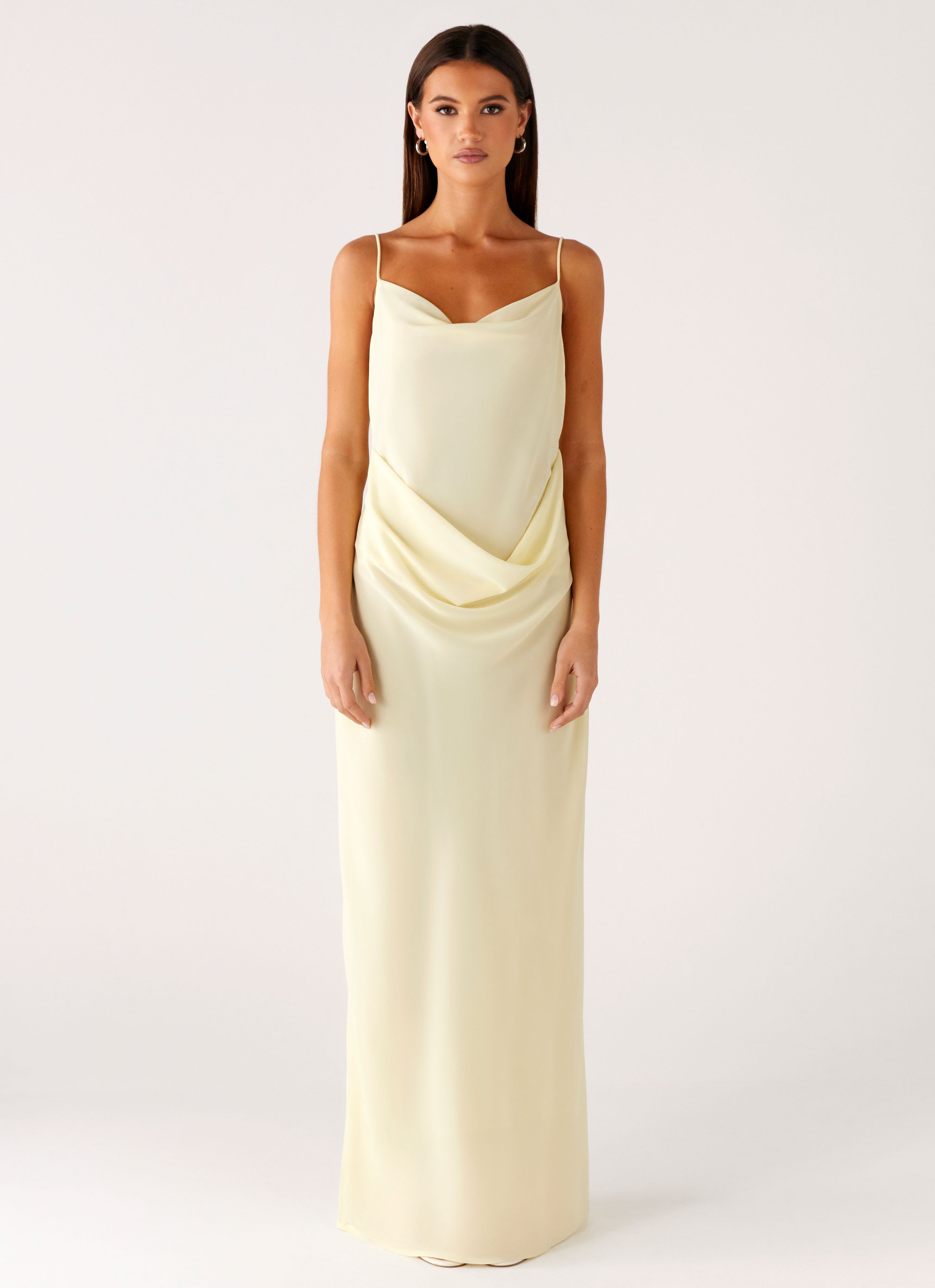 Oliana Maxi Dress - Yellow