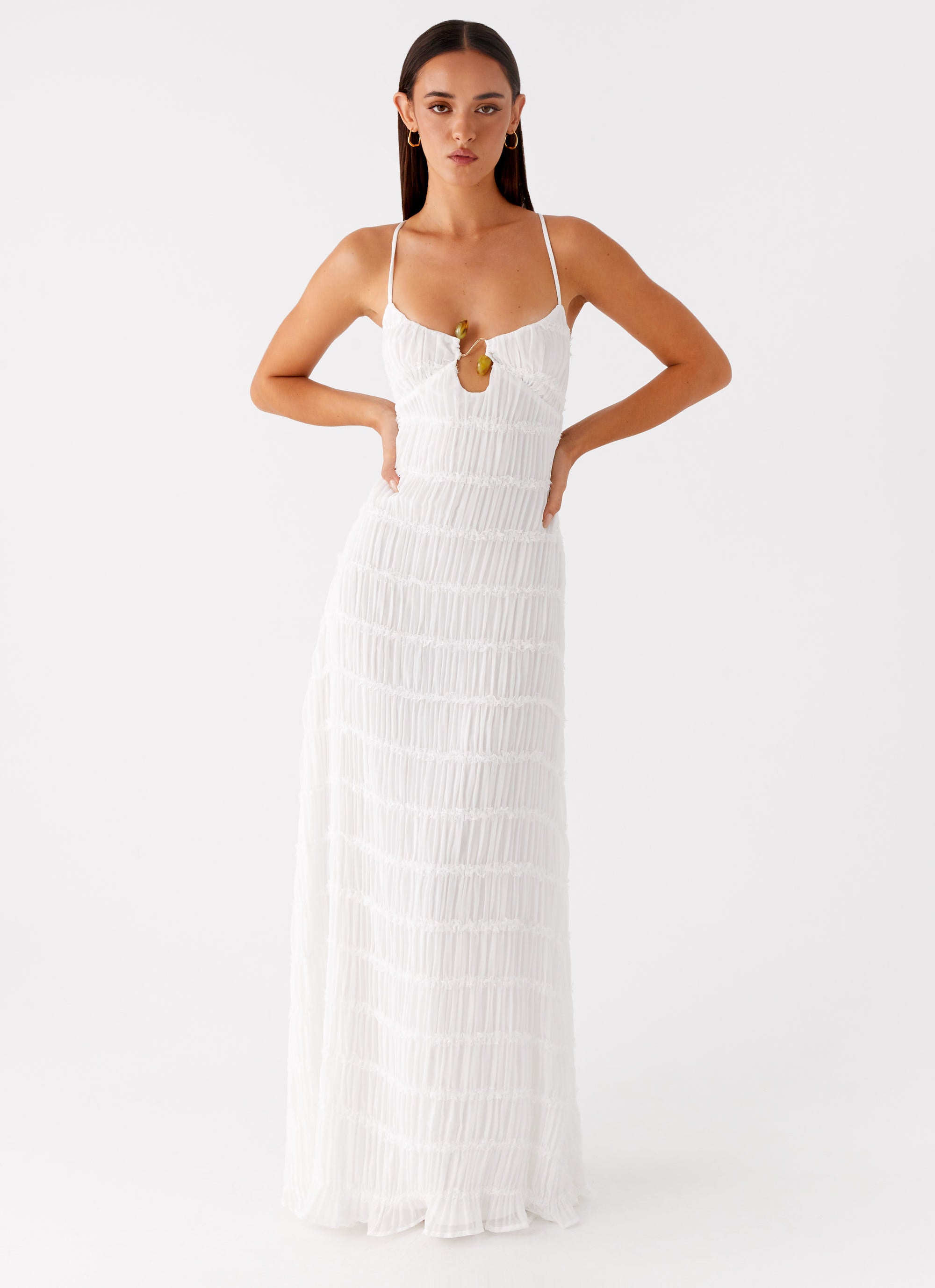 Darwin Maxi Dress - White