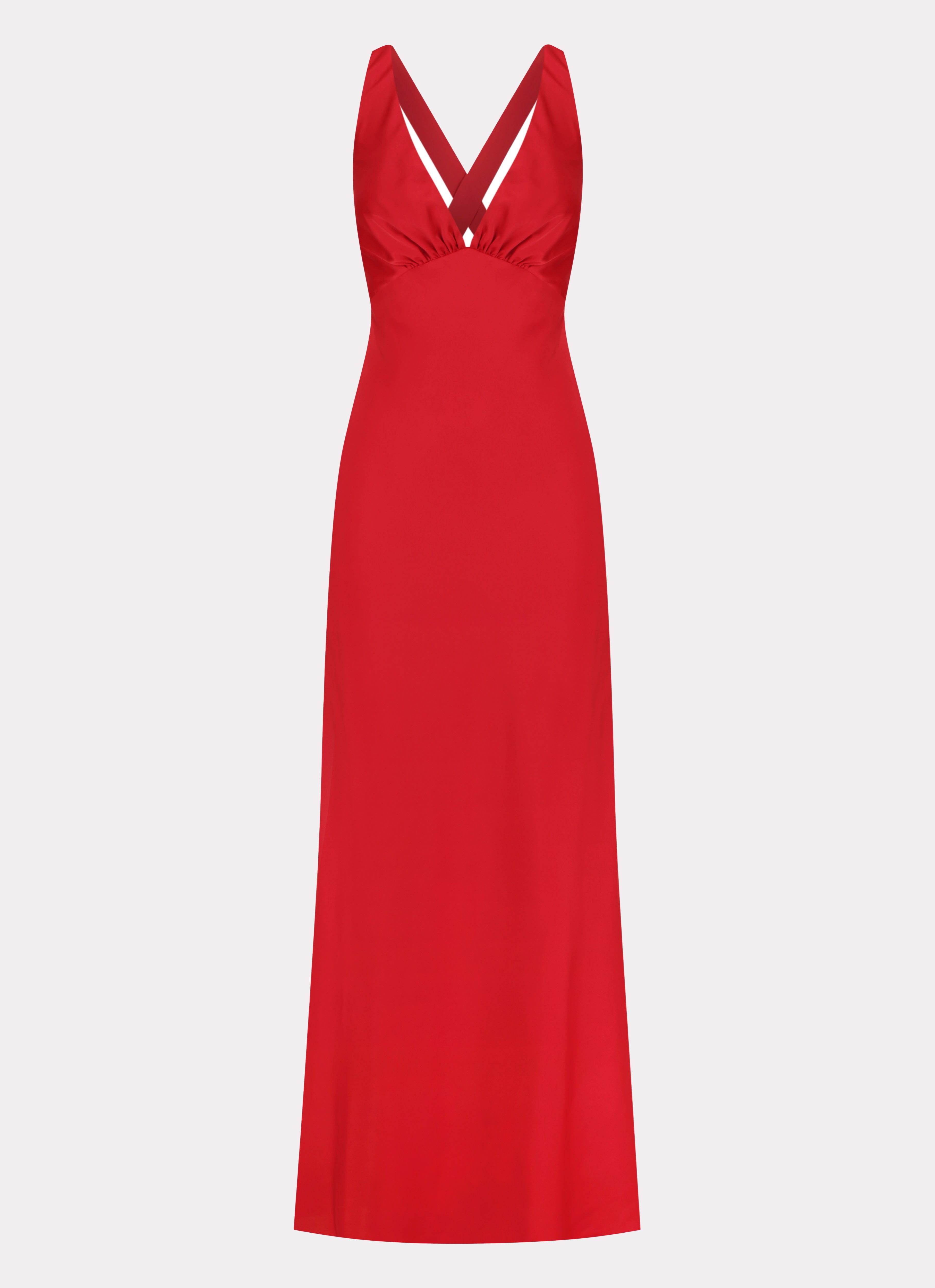 Slyvia Maxi Dress - Red