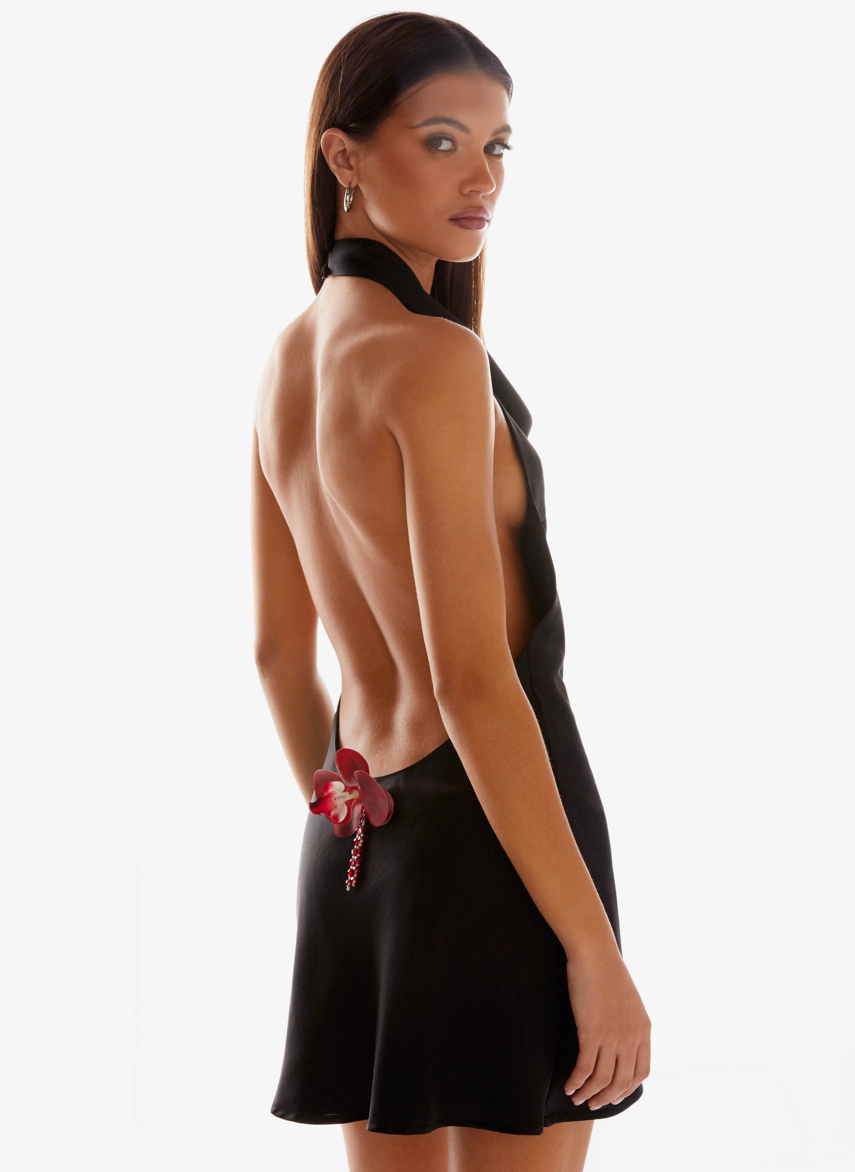 Iridessa Mini Dress - Black