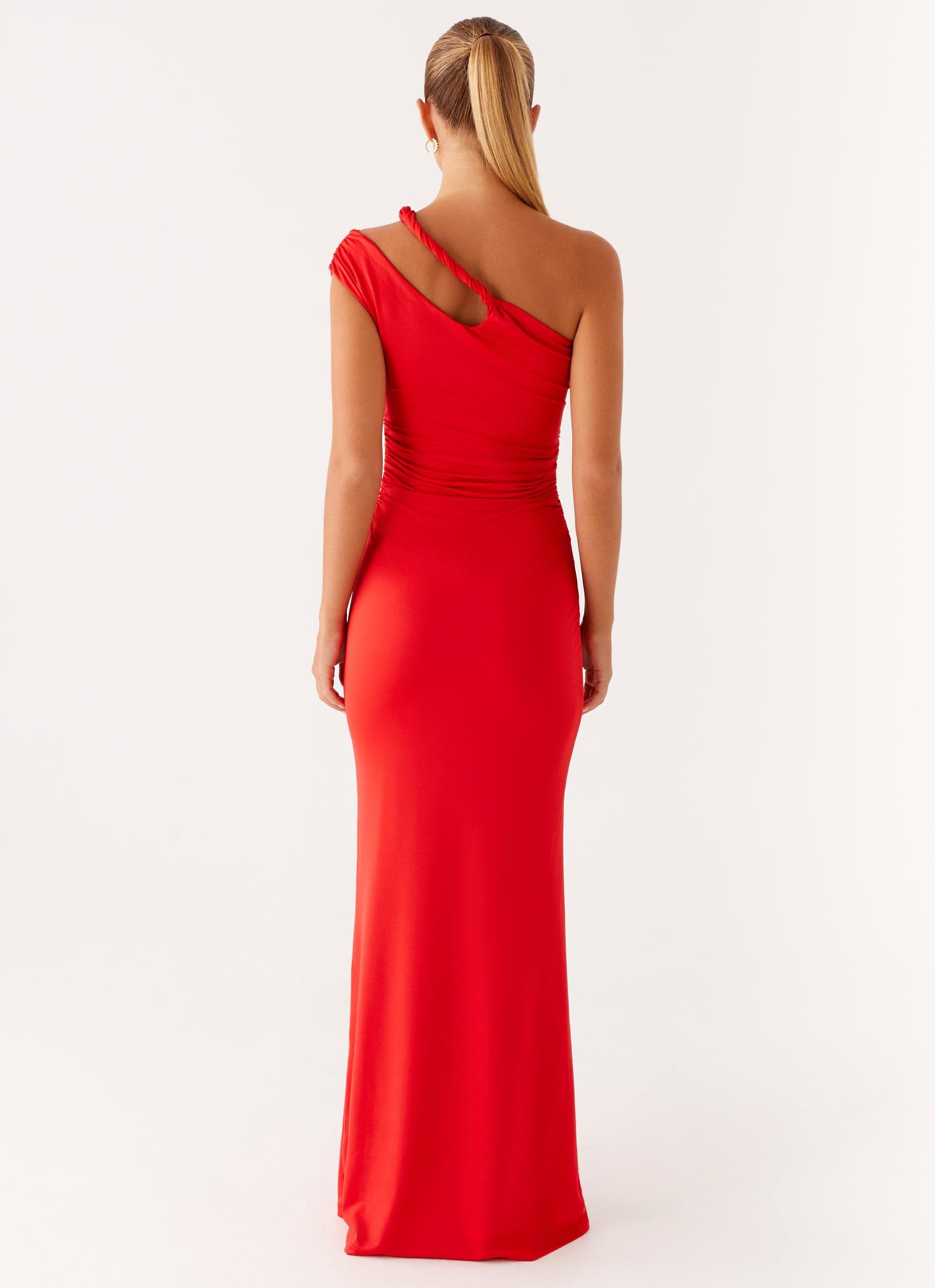 Lopez Maxi Dress - Tangerine