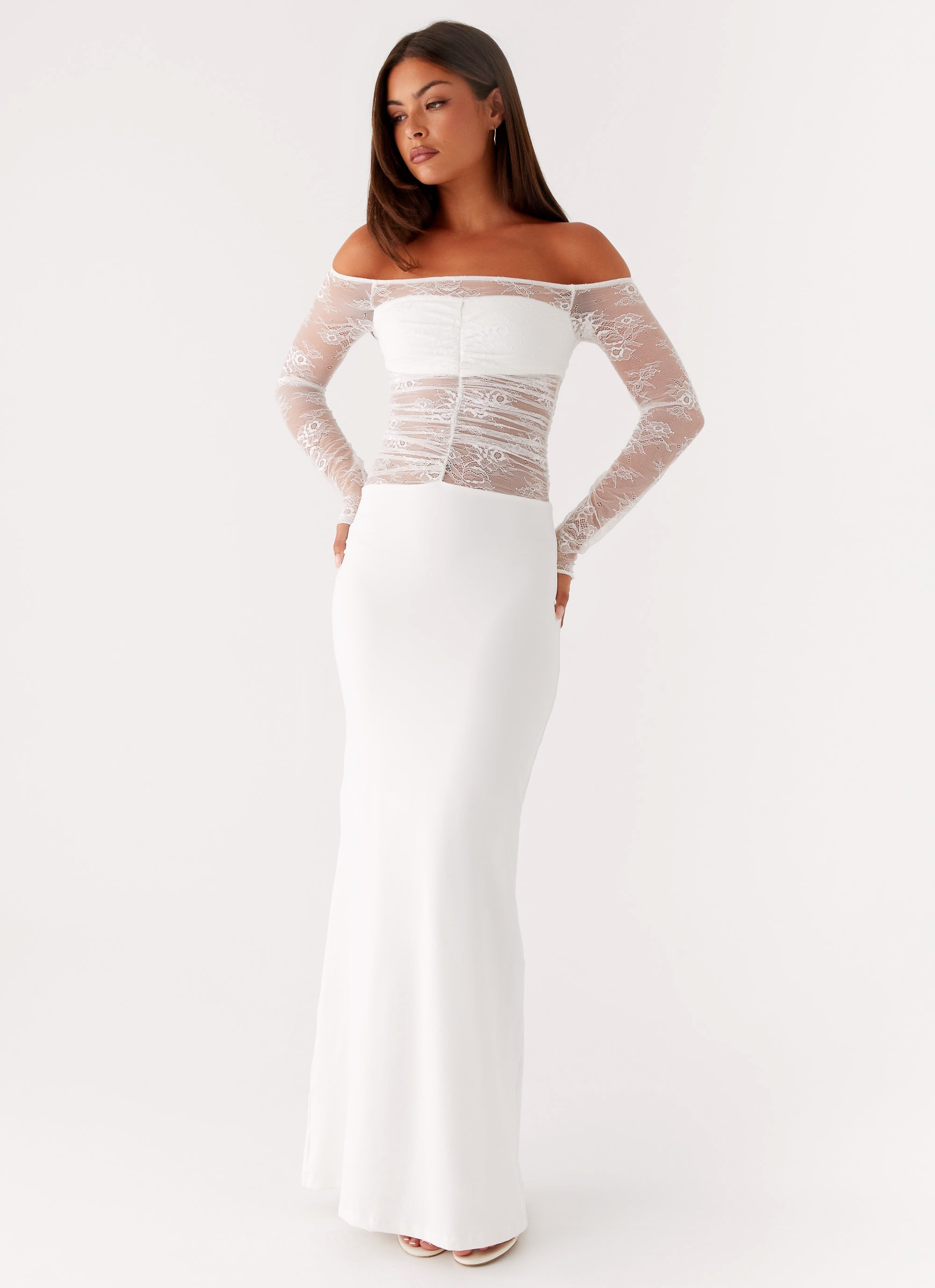 Avi Maxi Dress - White