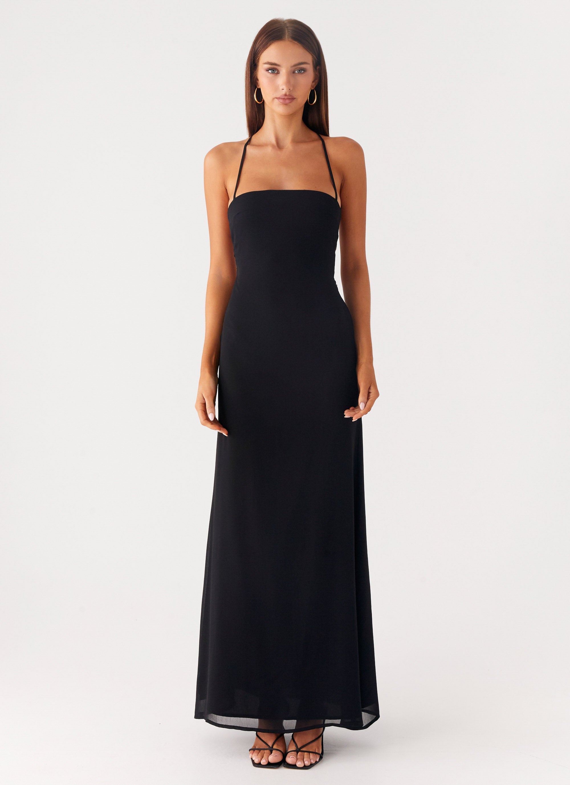 Peggy Maxi Dress - Black