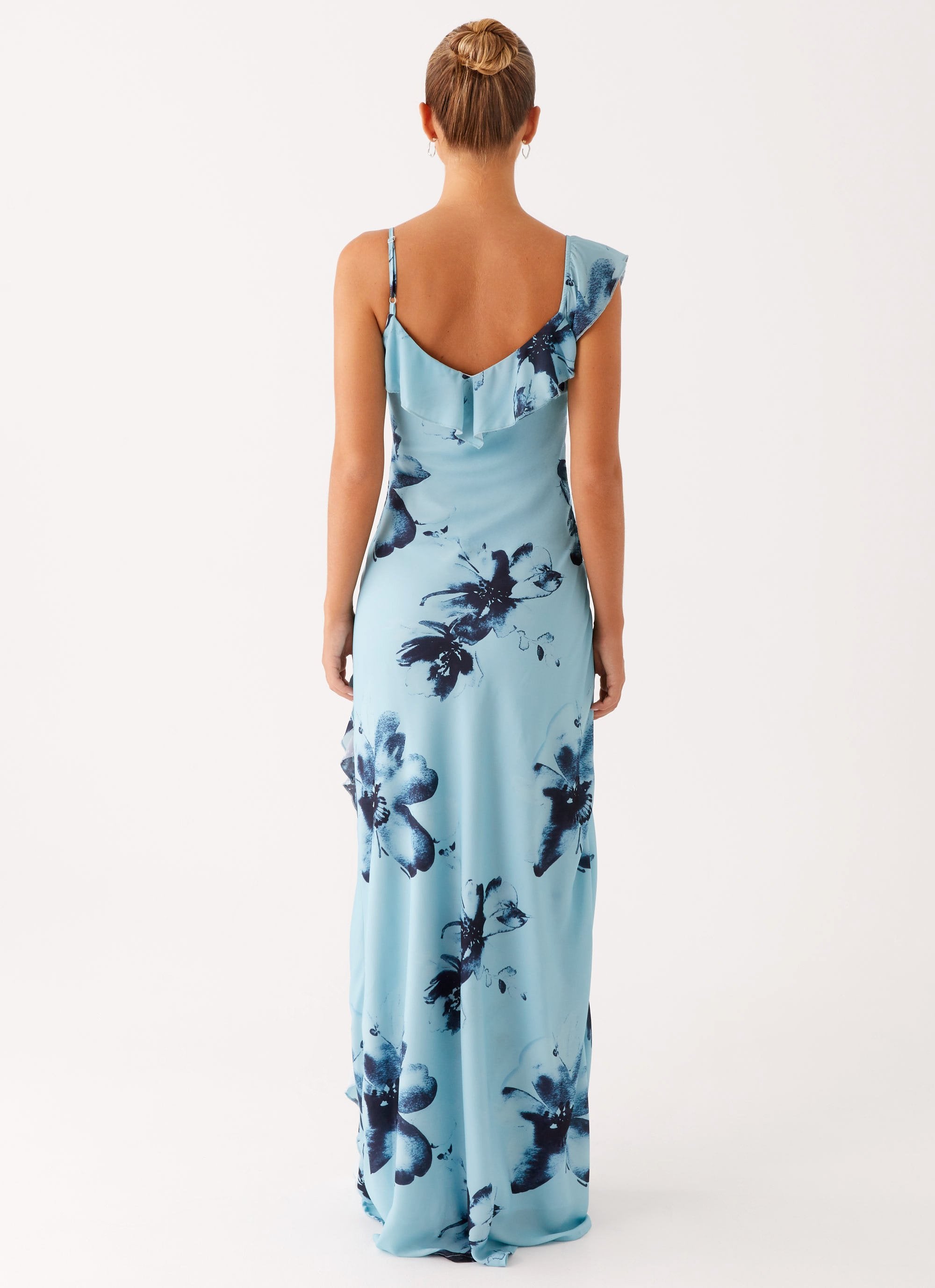 Goldsmith Maxi Dress - Blue Black Floral