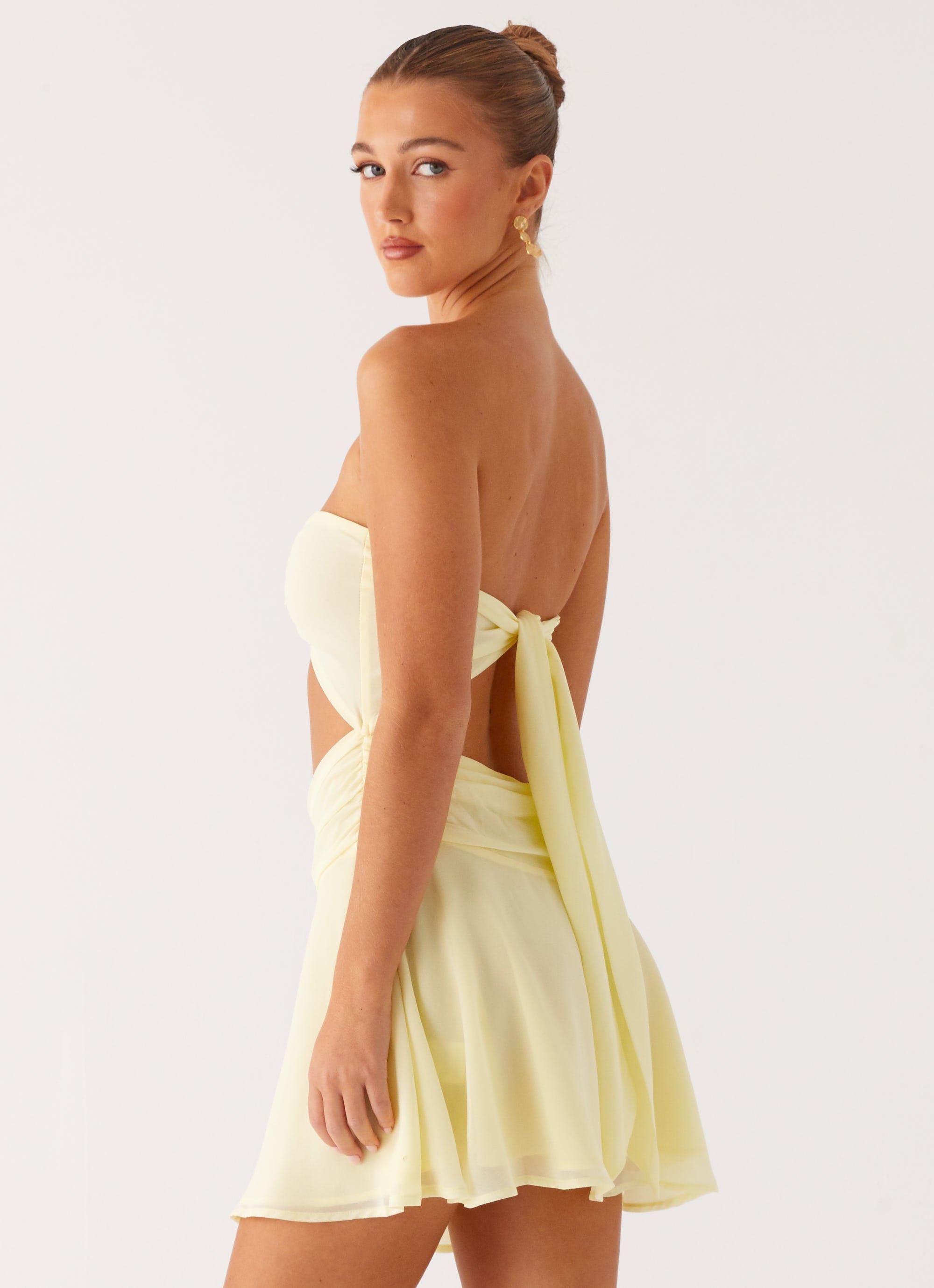 Marbella Mini Dress - Yellow