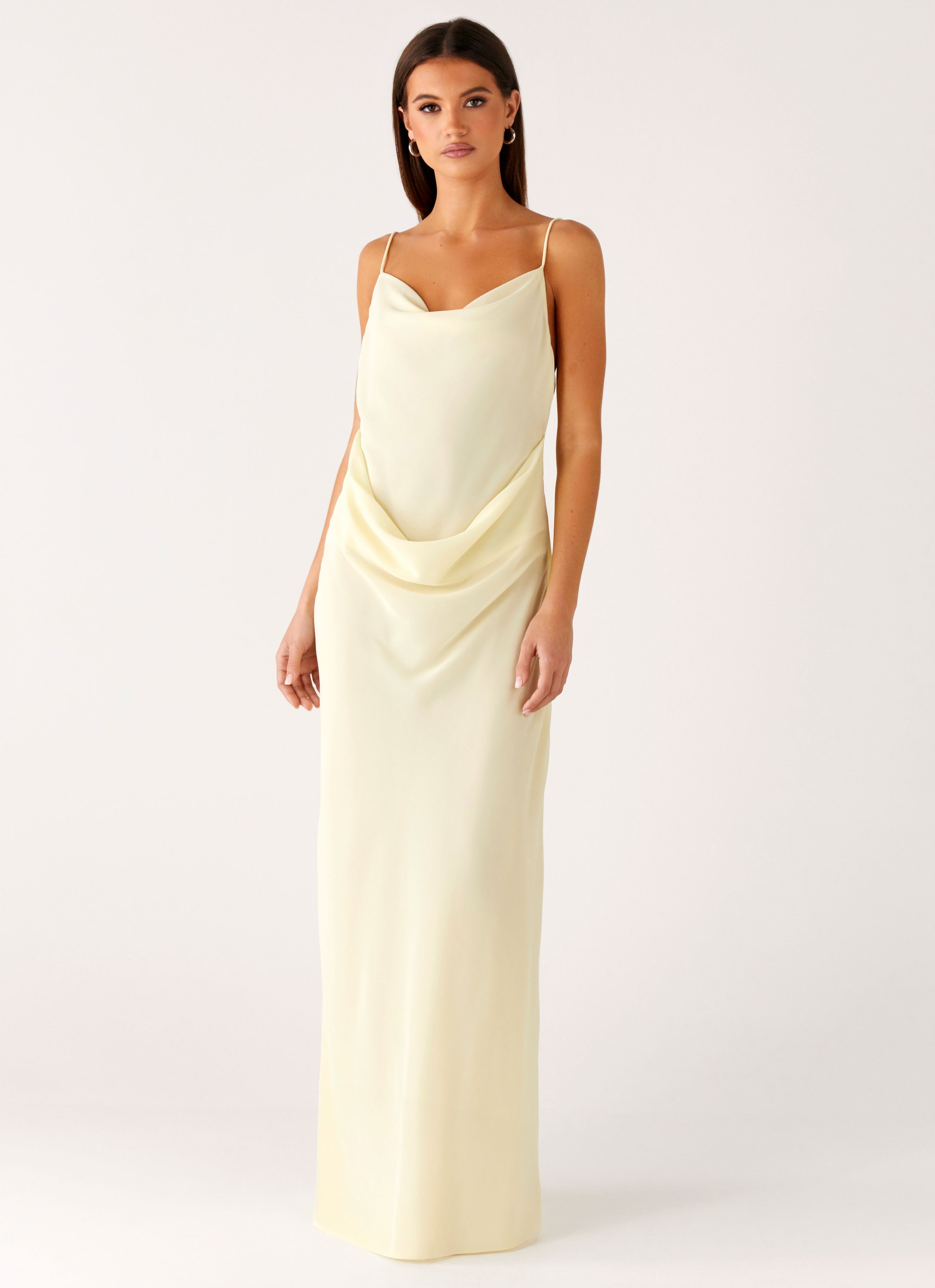 Oliana Maxi Dress - Yellow