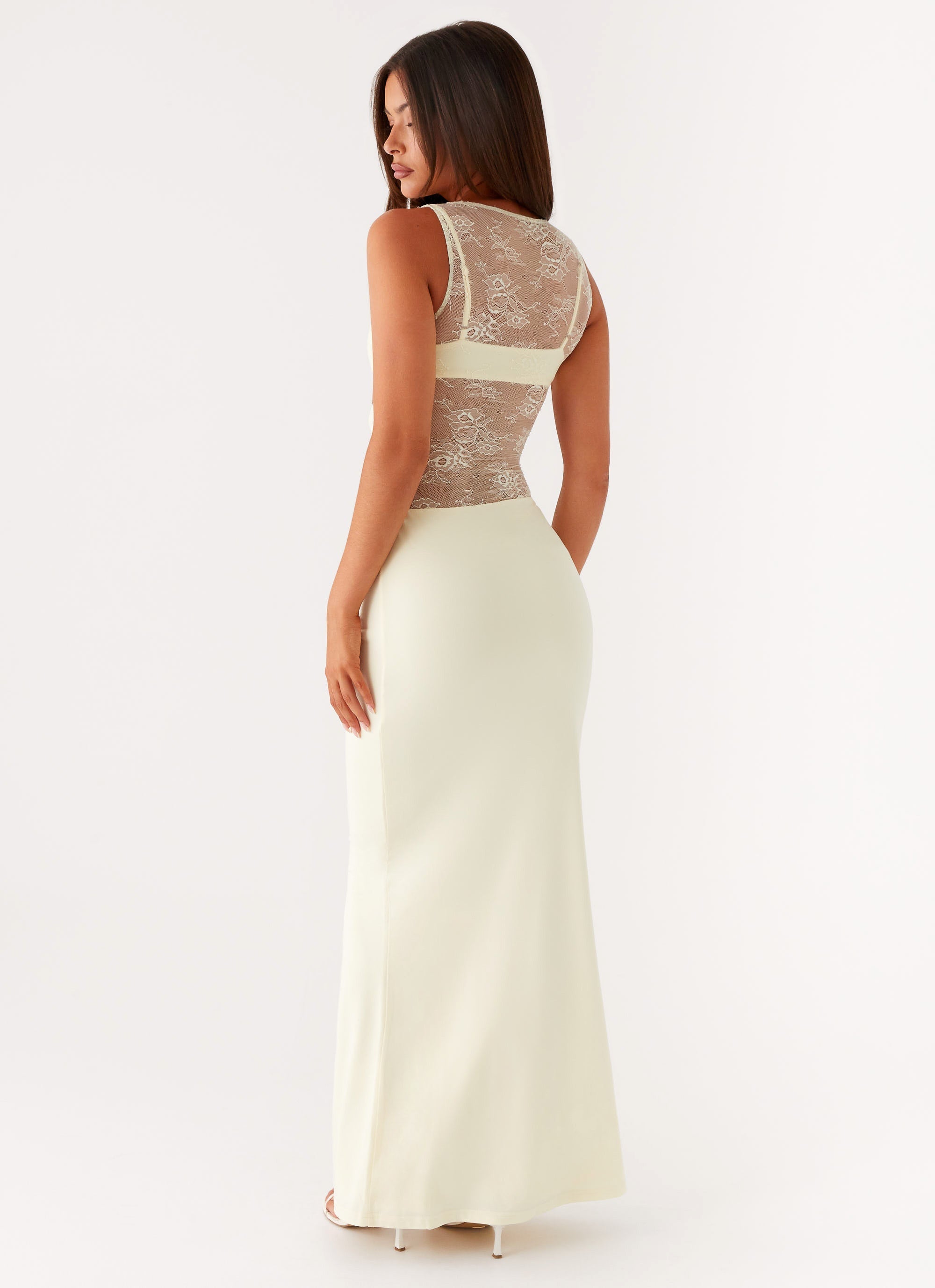 Imperial Maxi Dress - Yellow