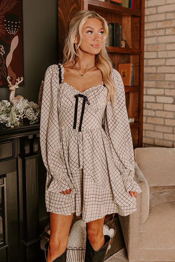 Classic Love Story Mini Dress