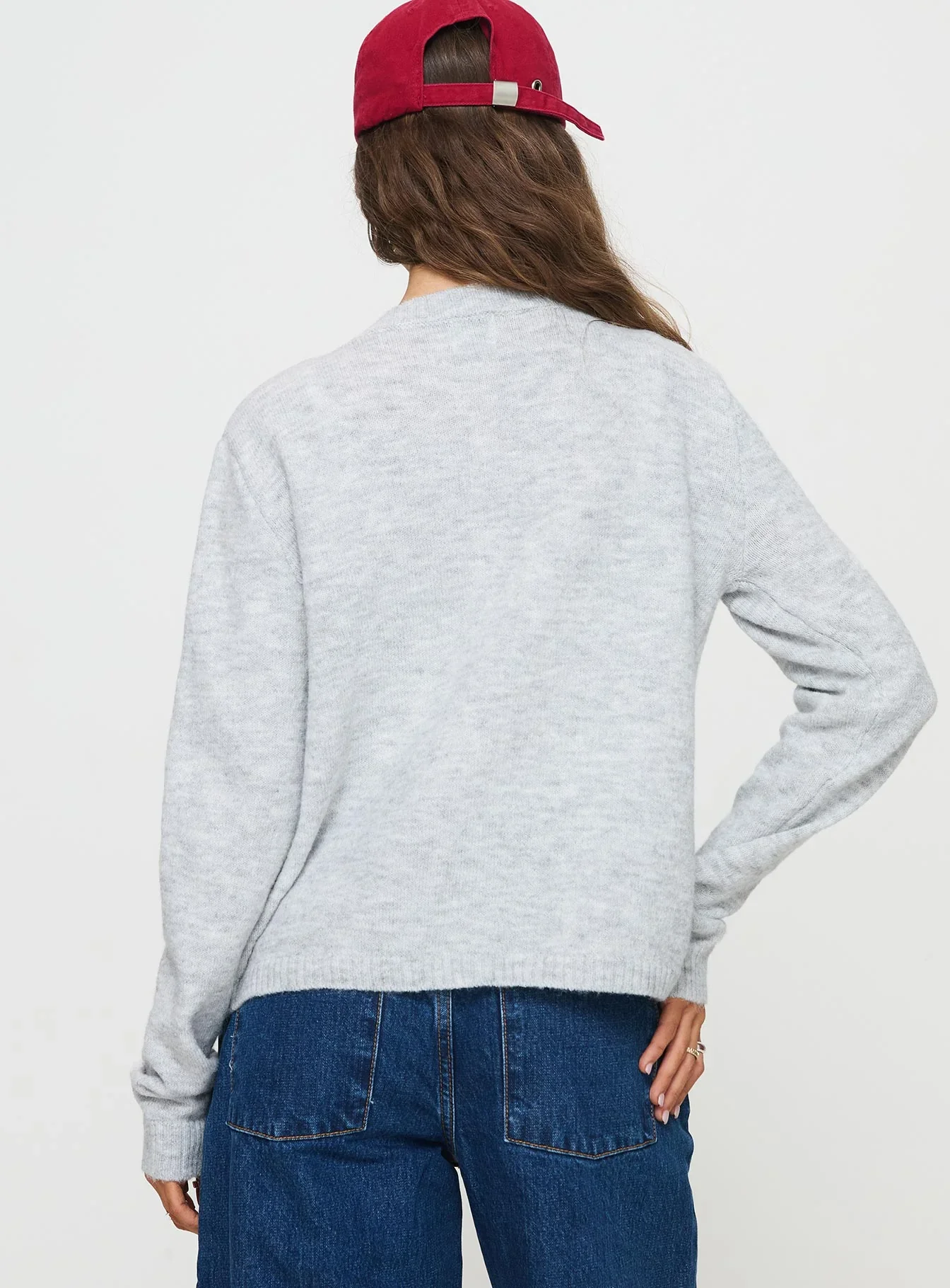 Denmark Cardigan Grey