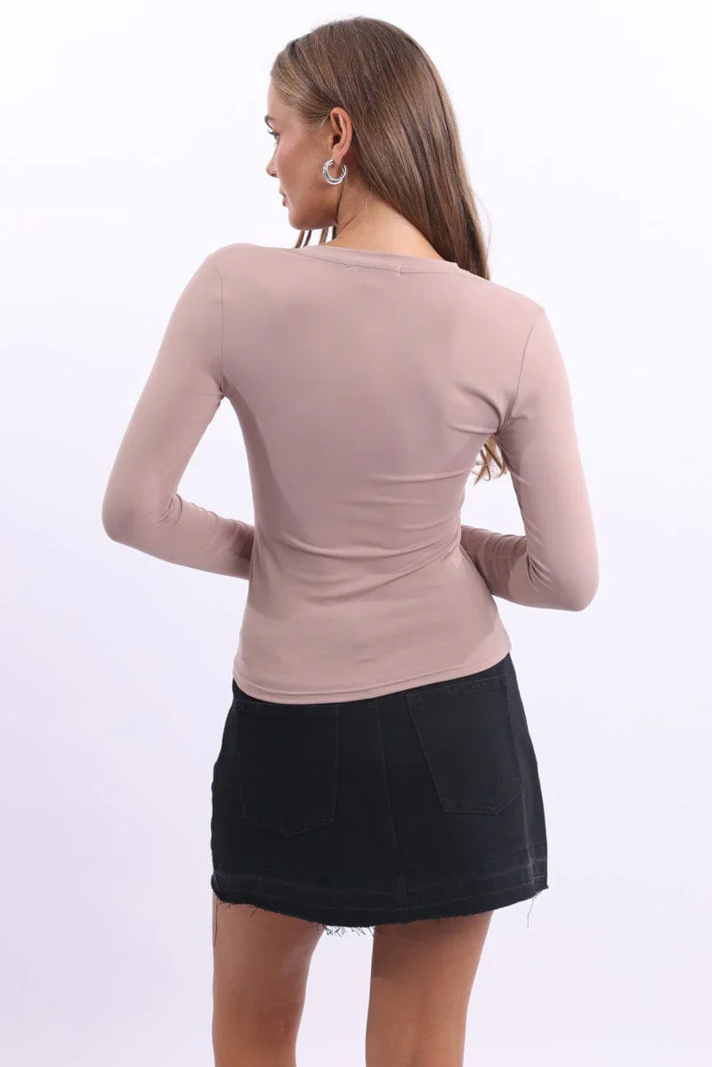 Pink Supersoft Top Long Sleeve