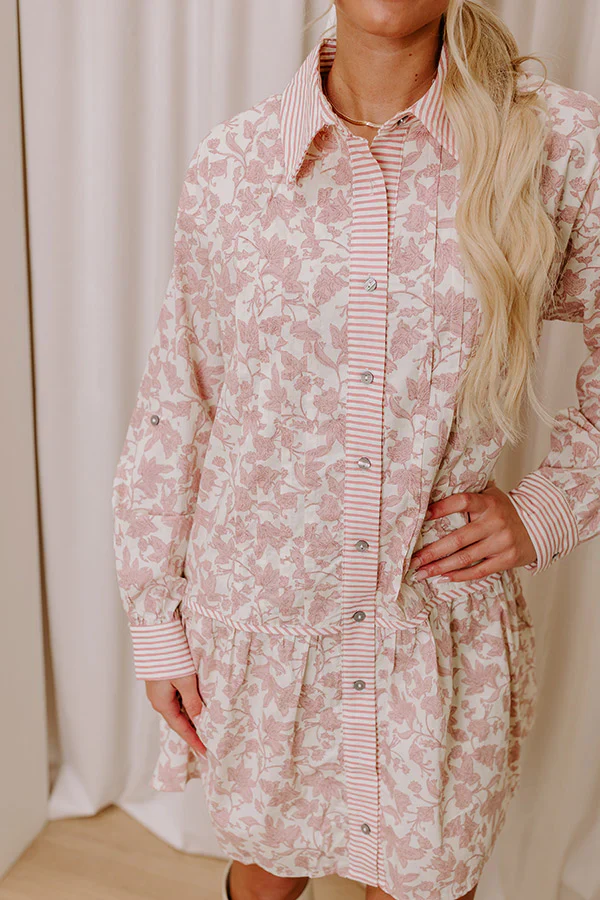 Cue The Chic Floral Mini Dress