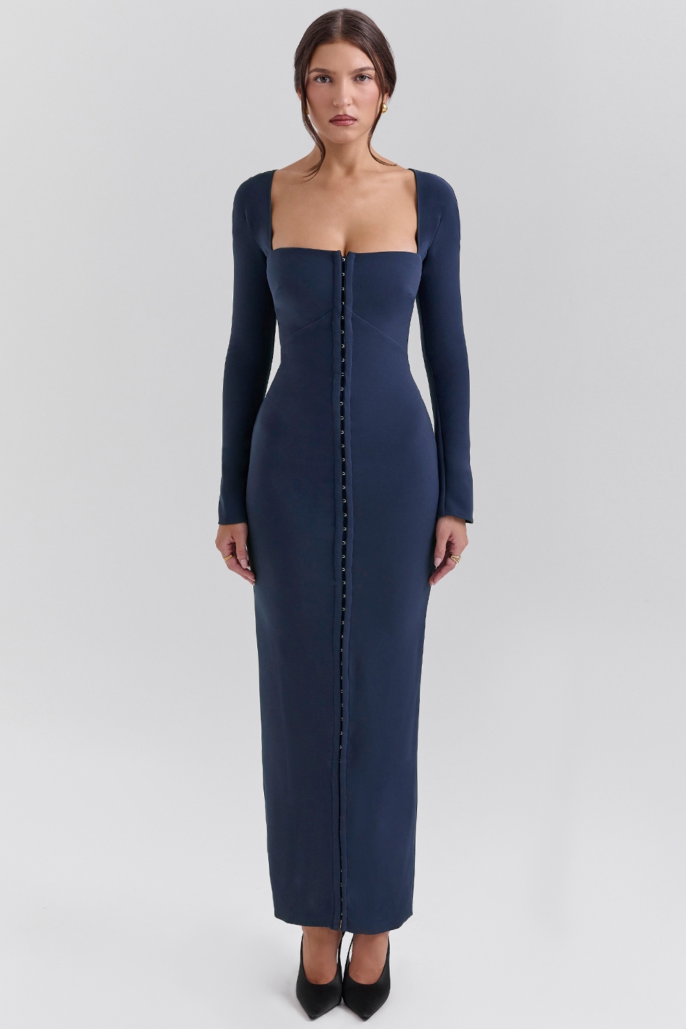 Corinthia-Midnight BodyCon Maxi Dress - SALE