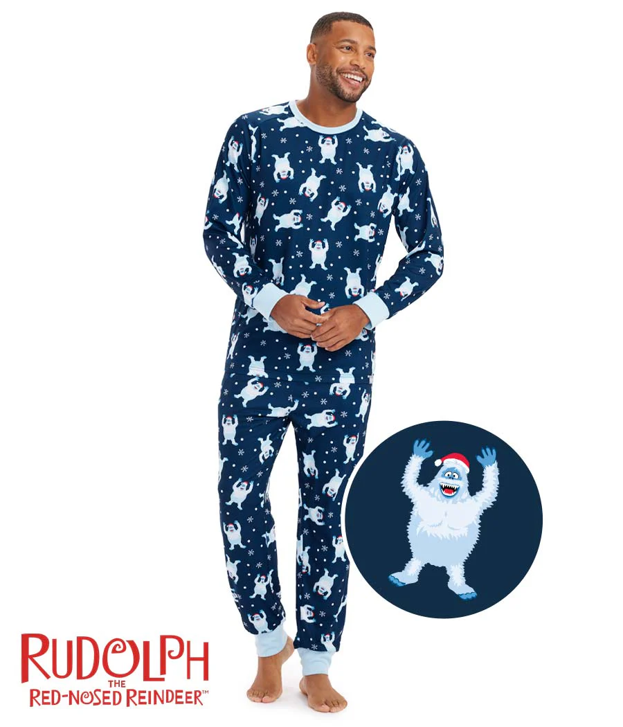 Men's Bumble Crew Neck Pajama Set