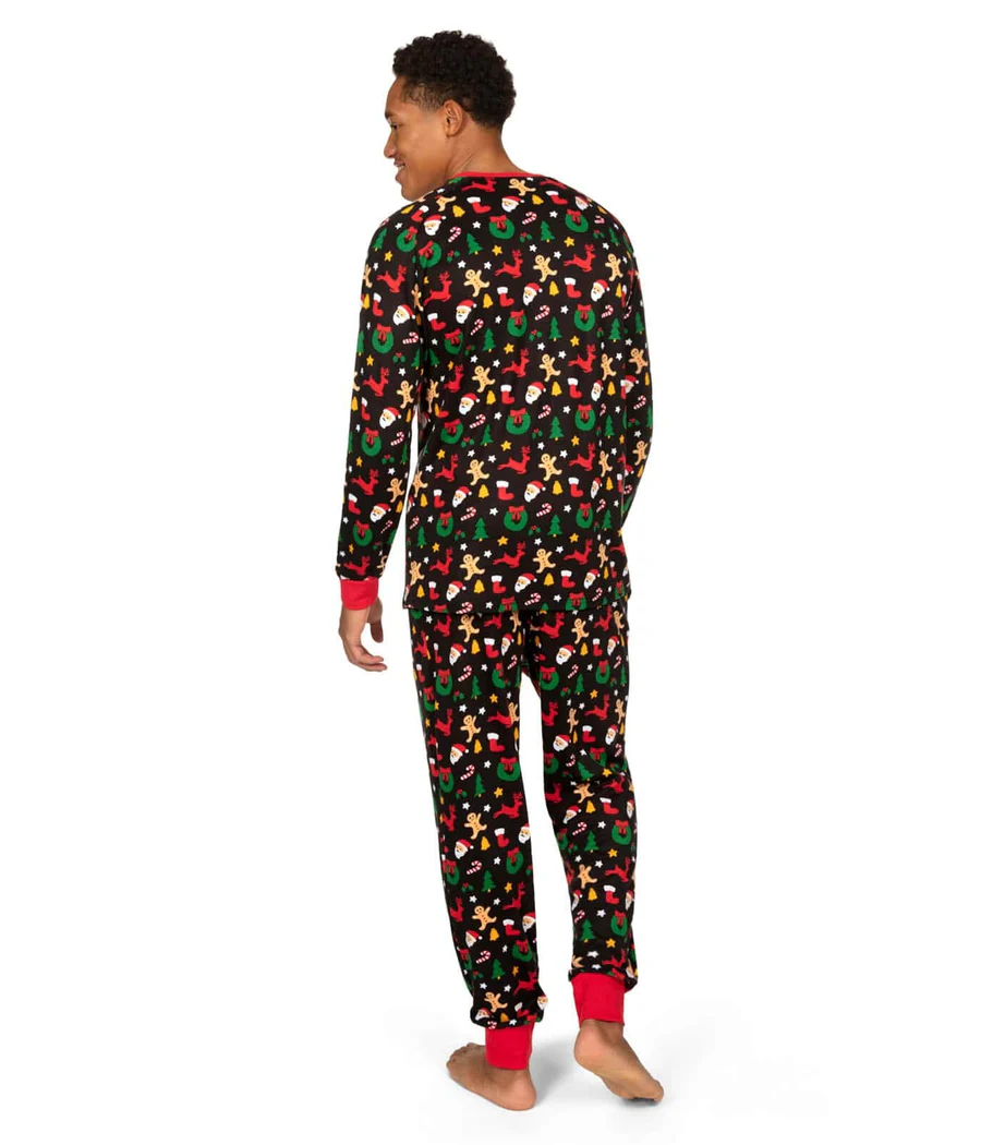 Men's Cookie Cutter Crew Neck Pajama Set