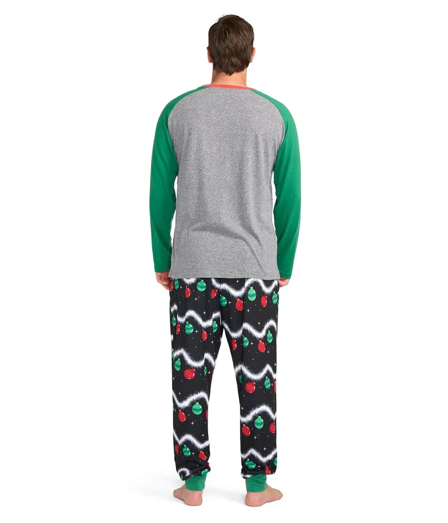 Men's Jingle Balls Crew Neck Pajama Set
