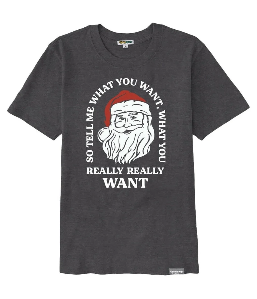 Women's Tell Me What You Want Oversized Boyfriend Tee