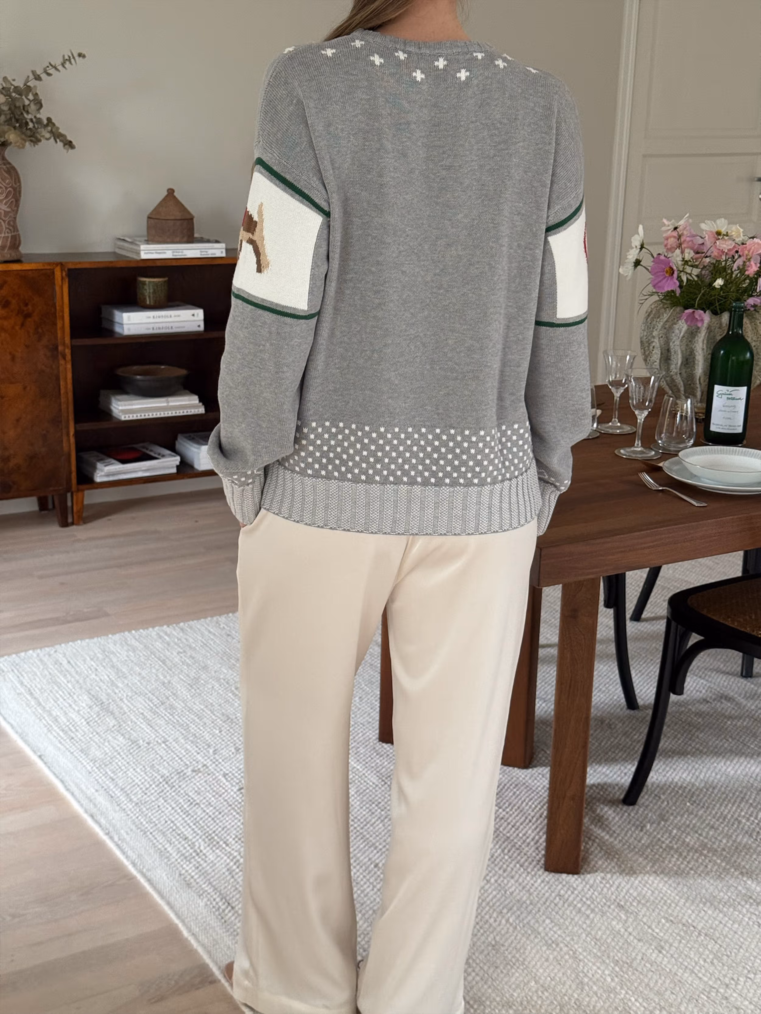 Holiday Sweater Grey