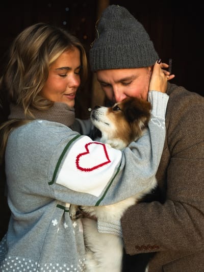 Holiday Sweater Grey