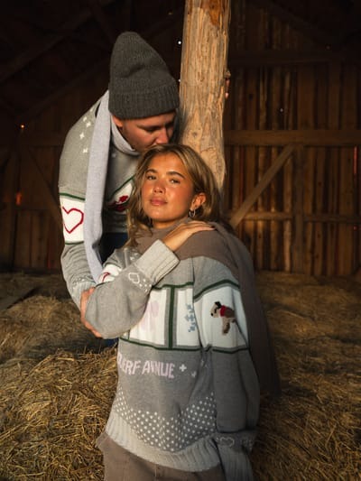 Holiday Sweater Grey